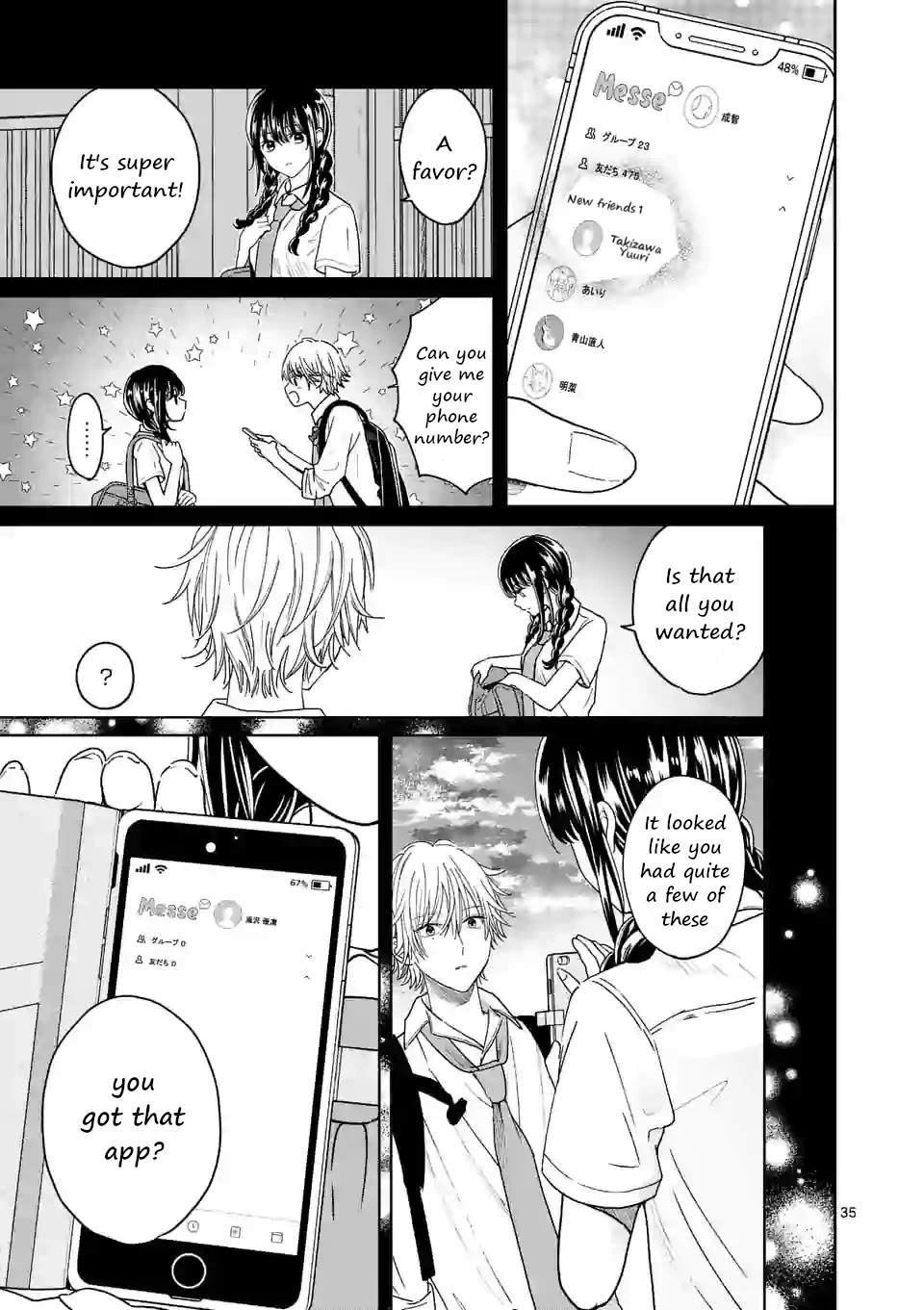 Tsurenai Kanojo no Hitorijime chapter 4 page 35