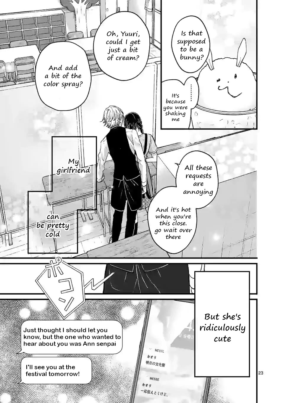 Tsurenai Kanojo no Hitorijime chapter 8 page 23
