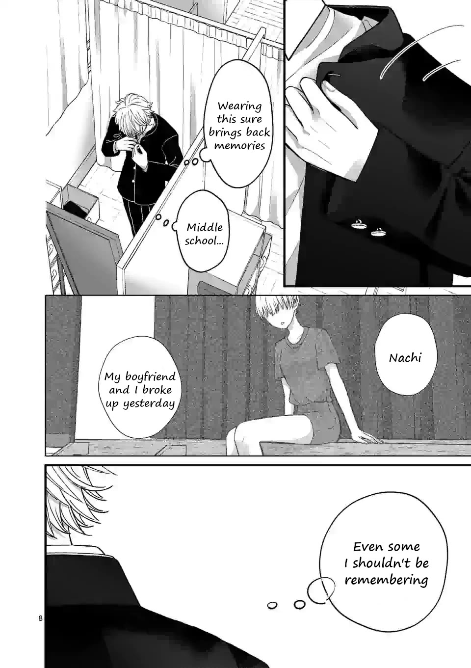 Tsurenai Kanojo no Hitorijime chapter 8 page 8