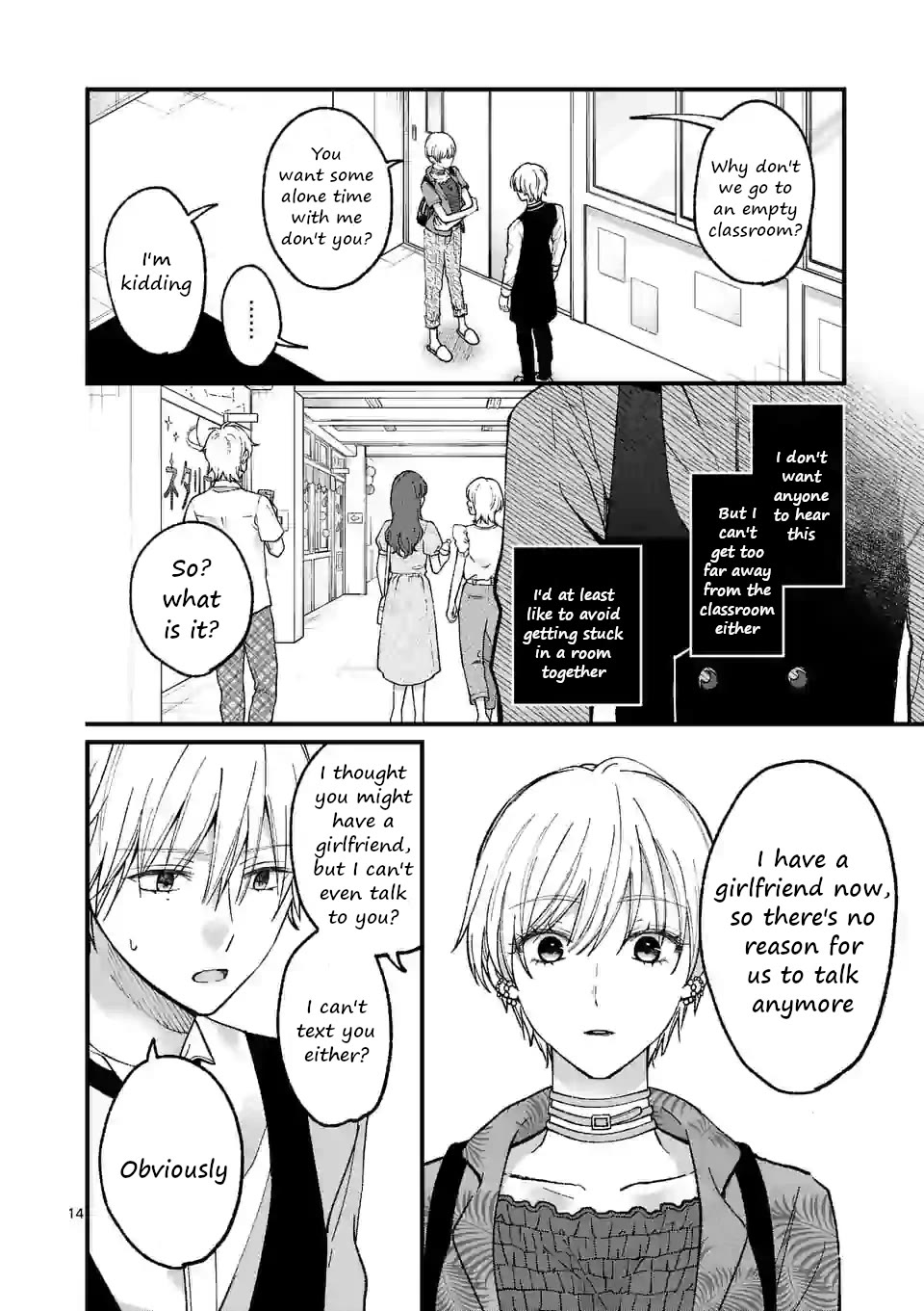 Tsurenai Kanojo no Hitorijime chapter 9 page 14
