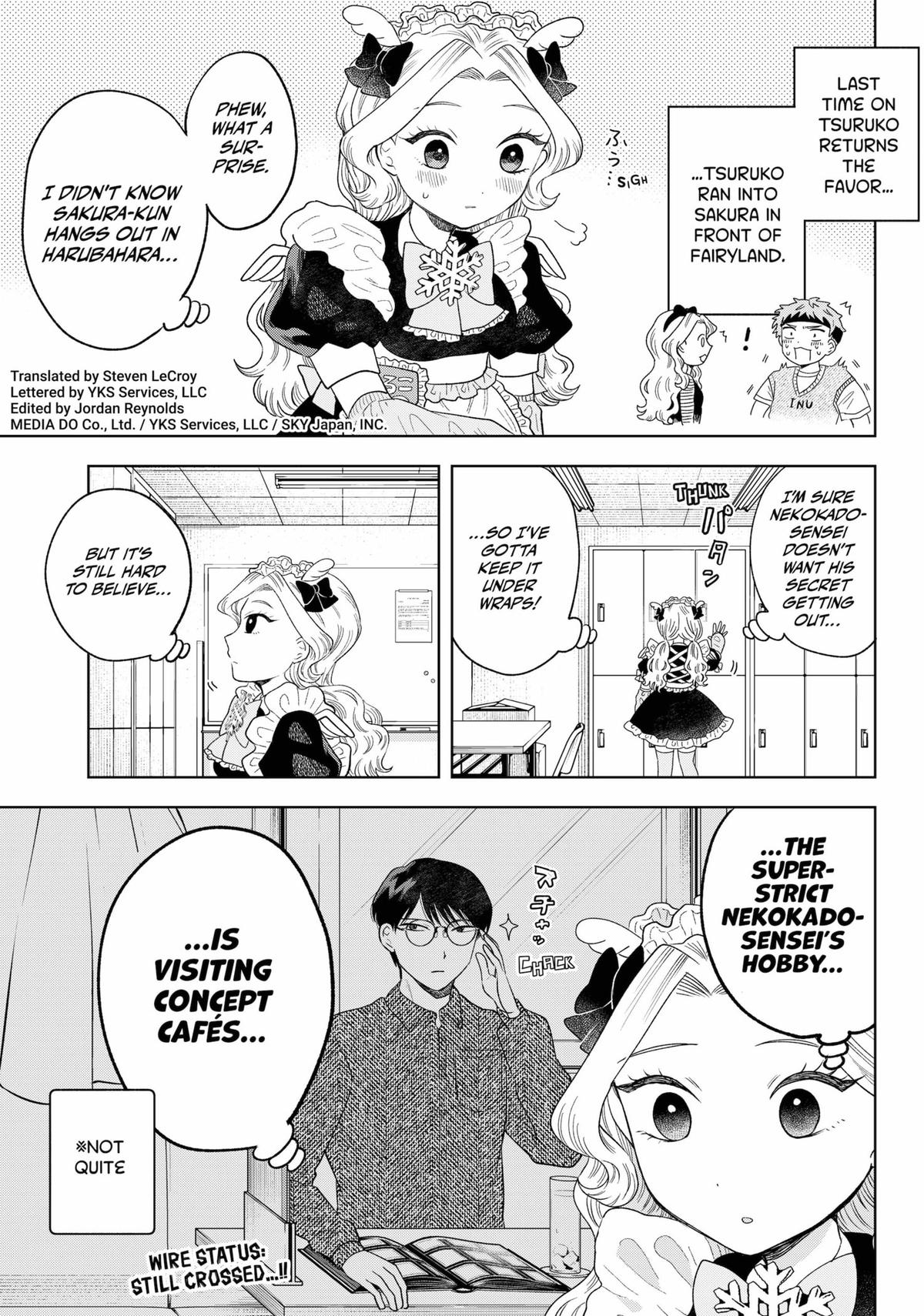 Tsuruko Returns the Favor chapter 12 page 1