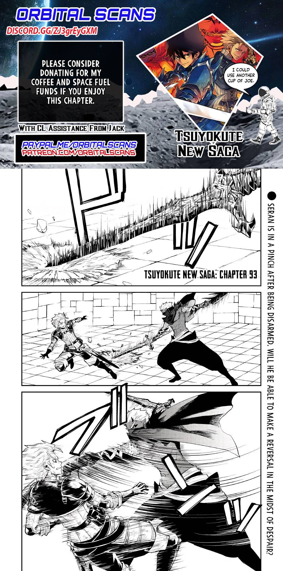 Tsuyokute New Saga chapter 93 page 1