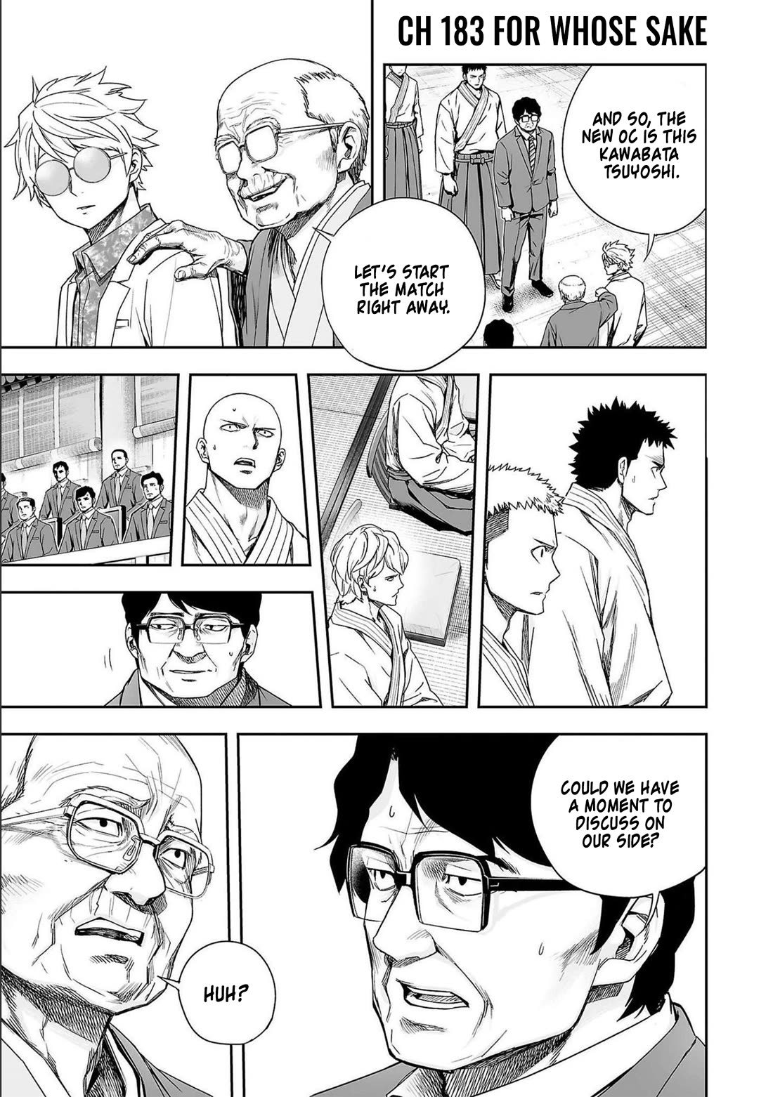 TSUYOSHI chapter 183 page 1