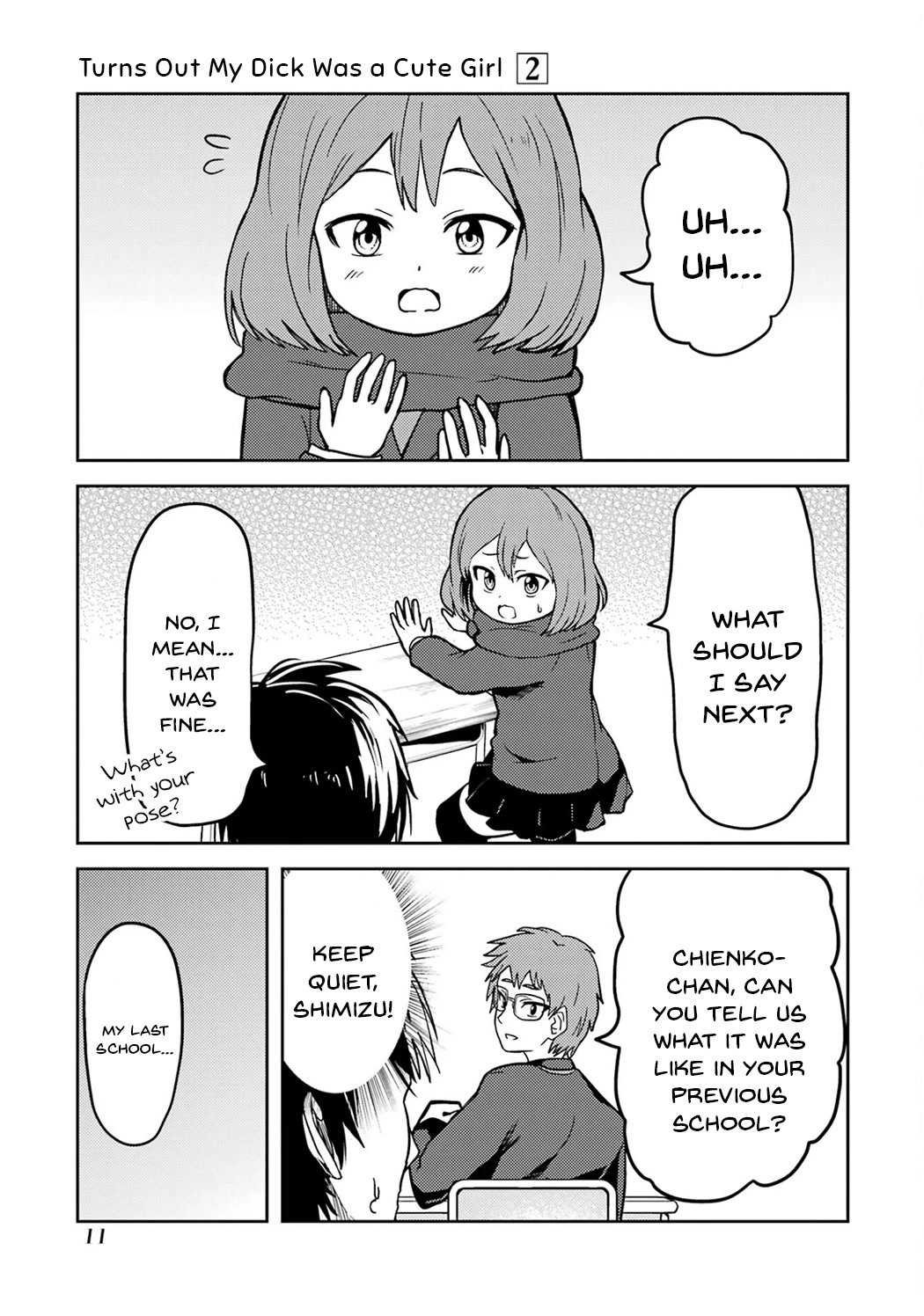 Turns Out My Dick Was a Cute Girl chapter 15 page 13