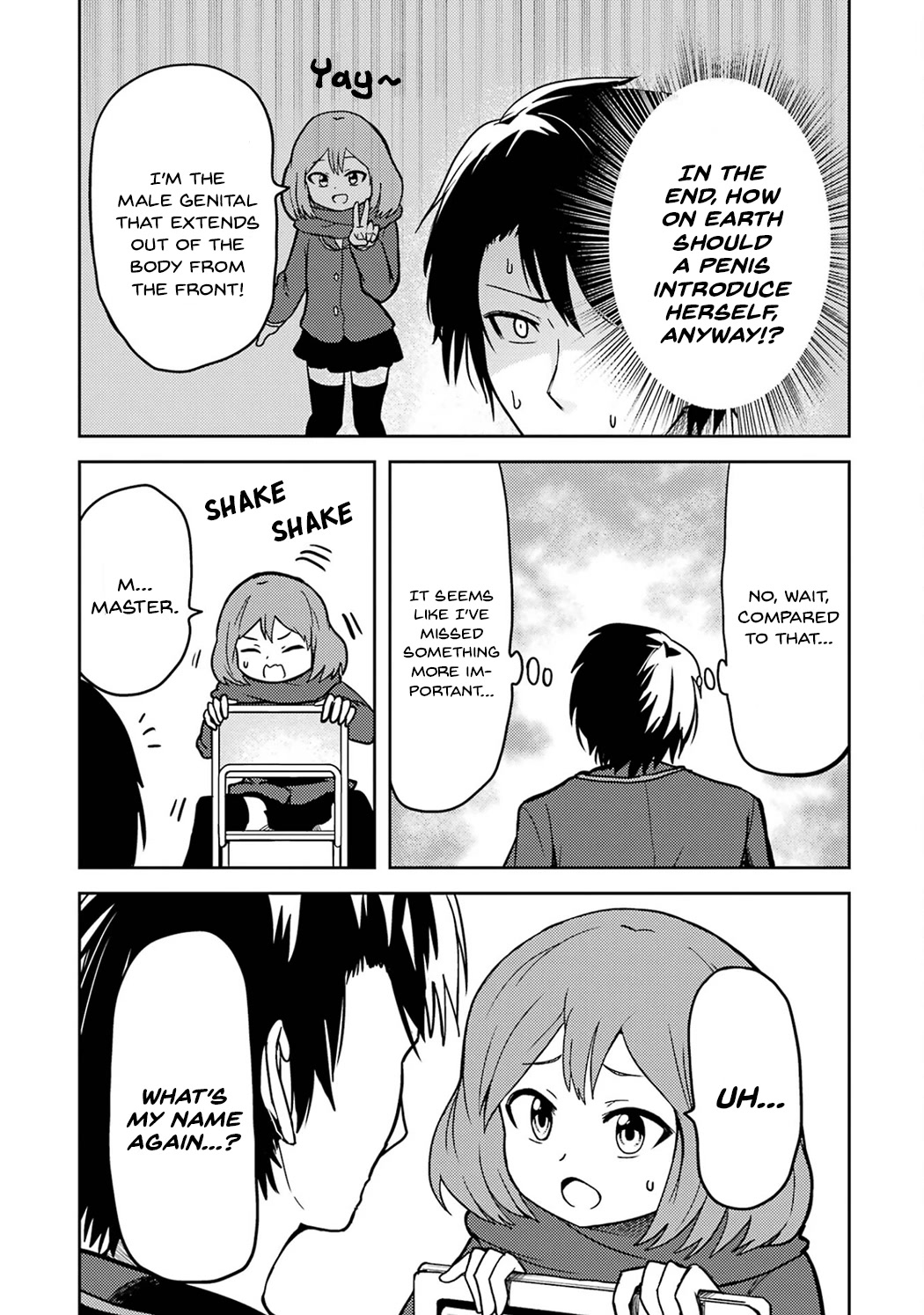 Turns Out My Dick Was a Cute Girl chapter 15 page 9