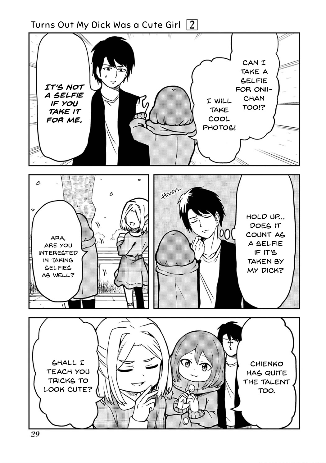 Turns Out My Dick Was a Cute Girl chapter 17 page 3