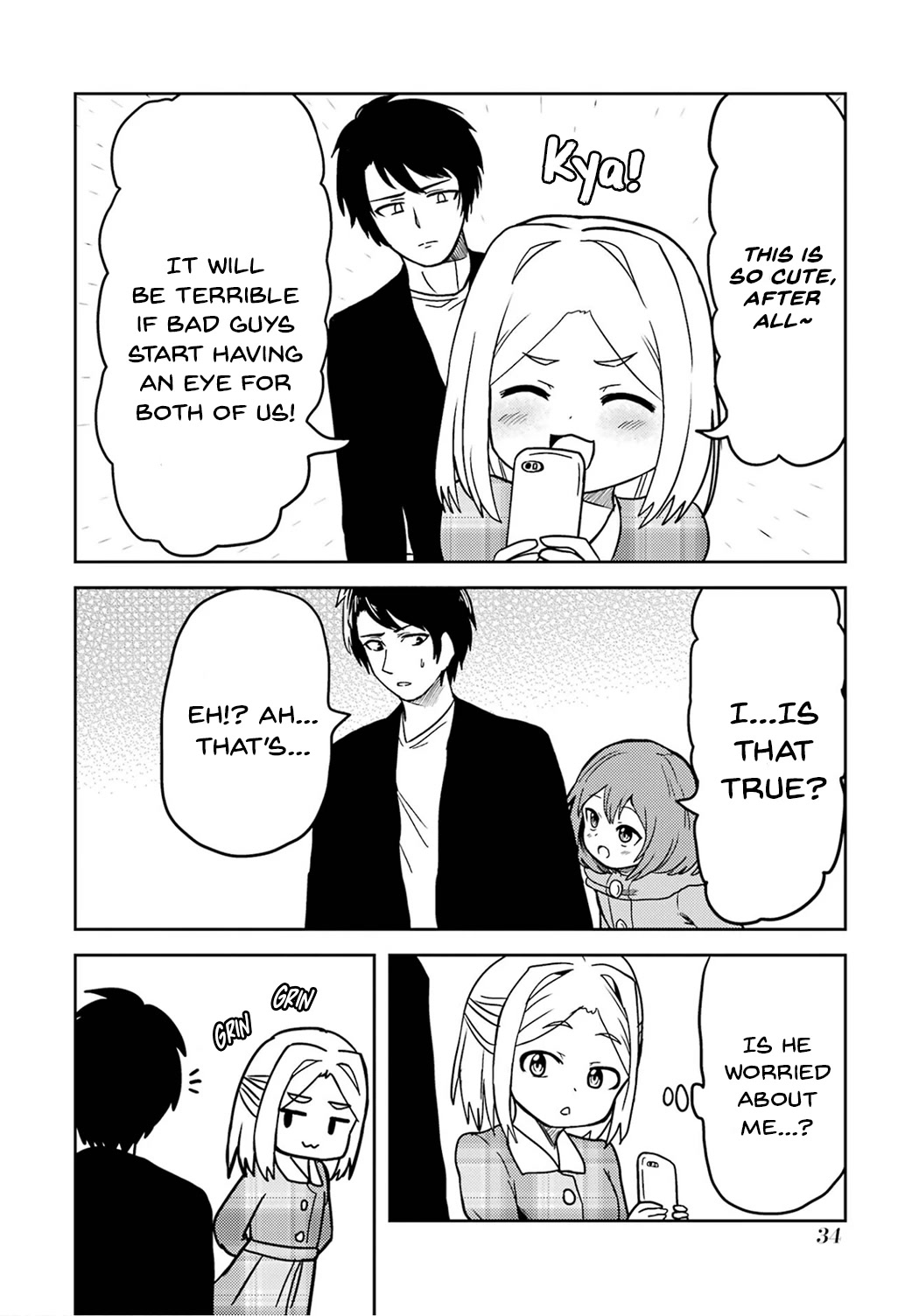 Turns Out My Dick Was a Cute Girl chapter 17 page 8