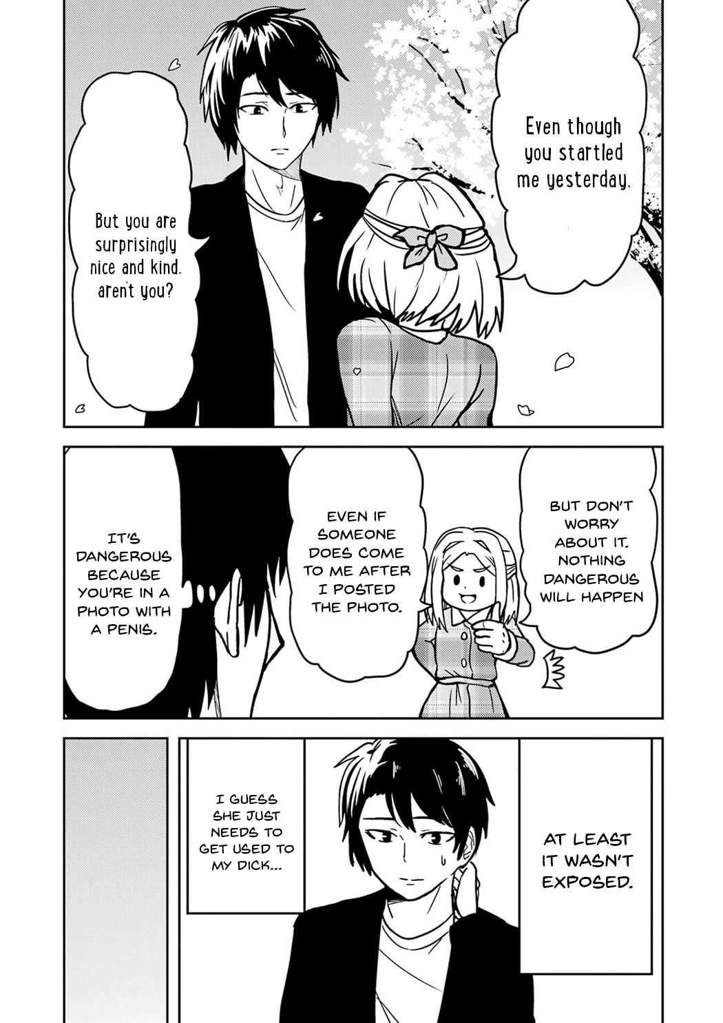 Turns Out My Dick Was a Cute Girl chapter 17 page 9