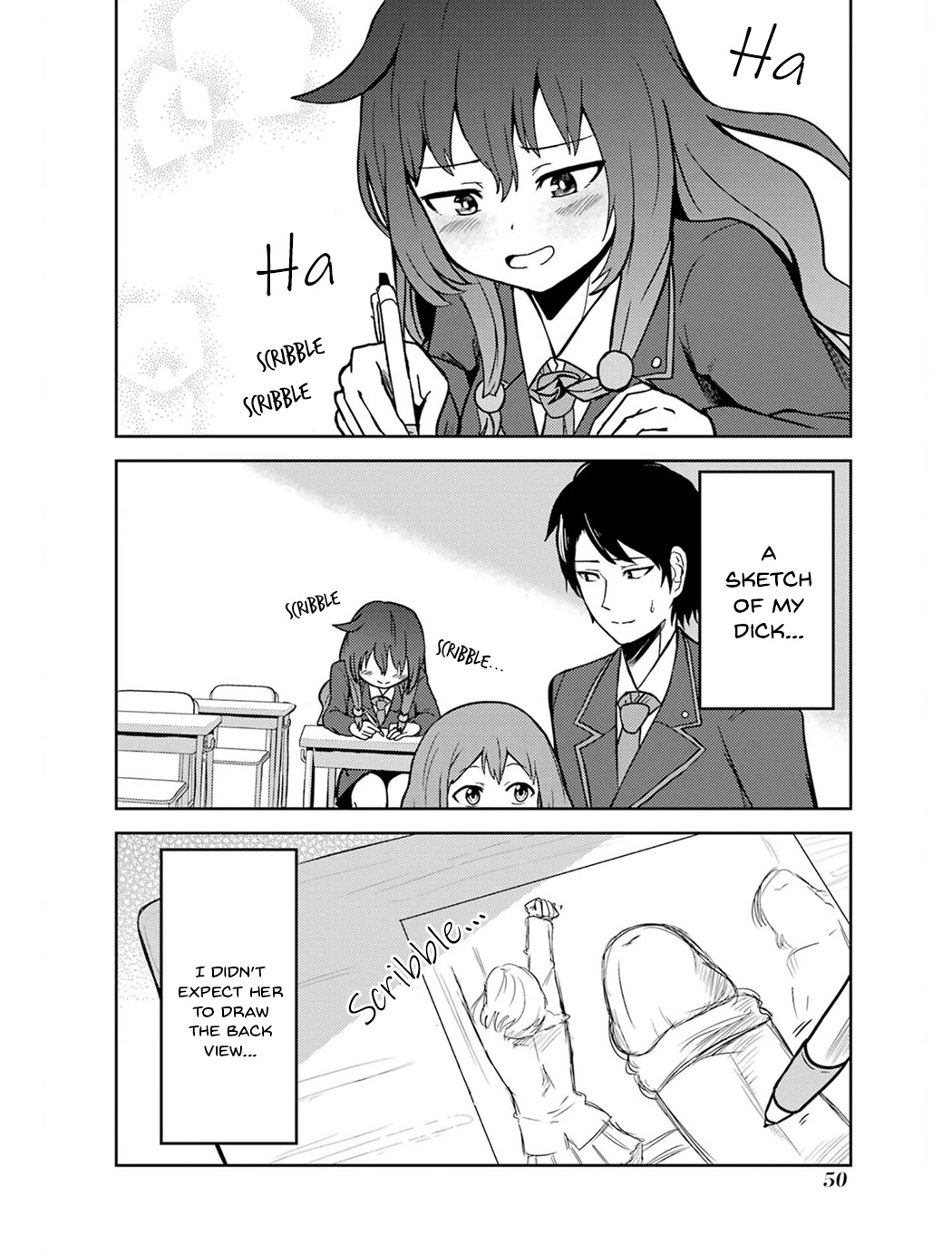 Turns Out My Dick Was a Cute Girl chapter 18 page 12