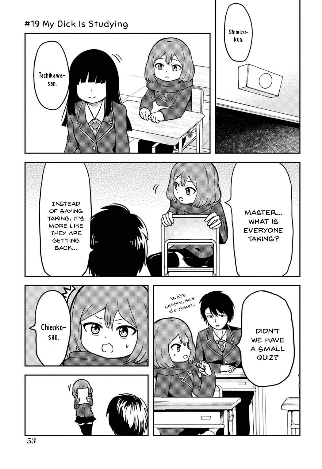 Turns Out My Dick Was a Cute Girl chapter 19 page 1