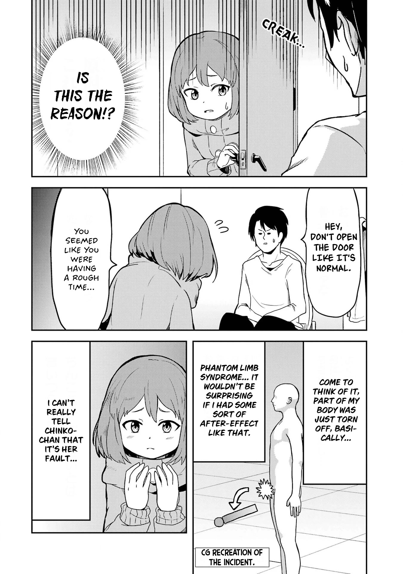 Turns Out My Dick Was a Cute Girl chapter 2.5 page 2