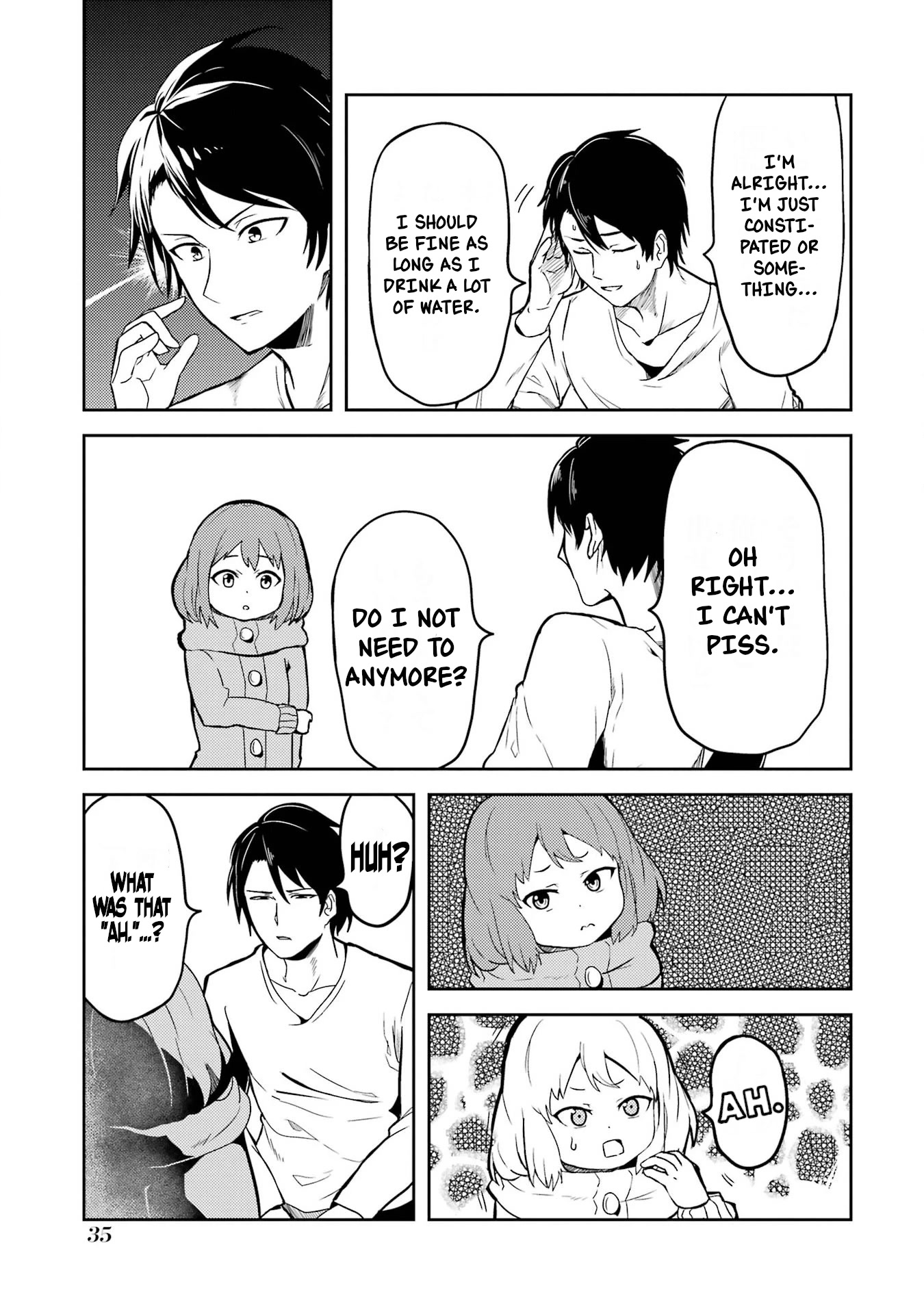 Turns Out My Dick Was a Cute Girl chapter 2.5 page 3