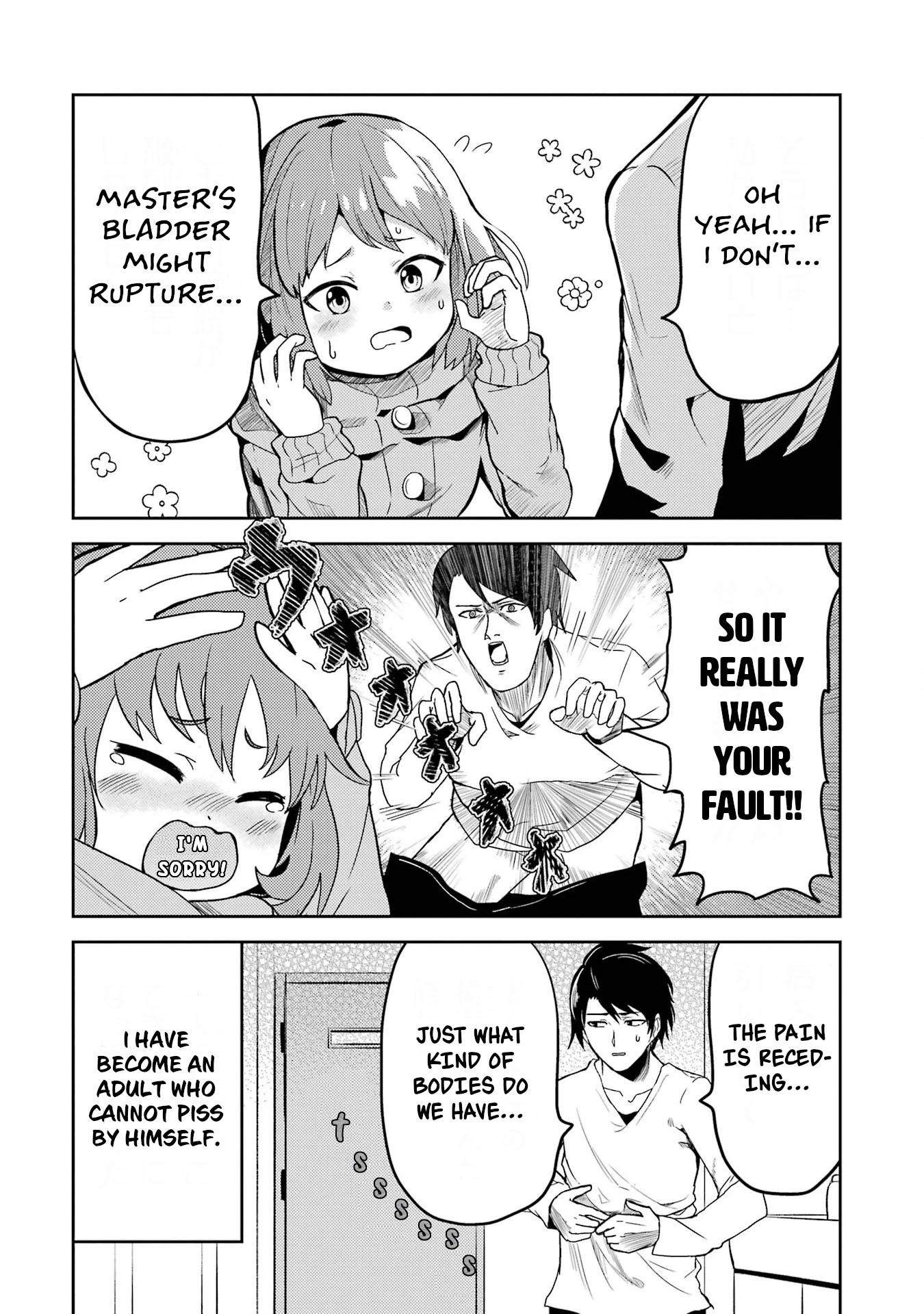 Turns Out My Dick Was a Cute Girl chapter 2.5 page 4
