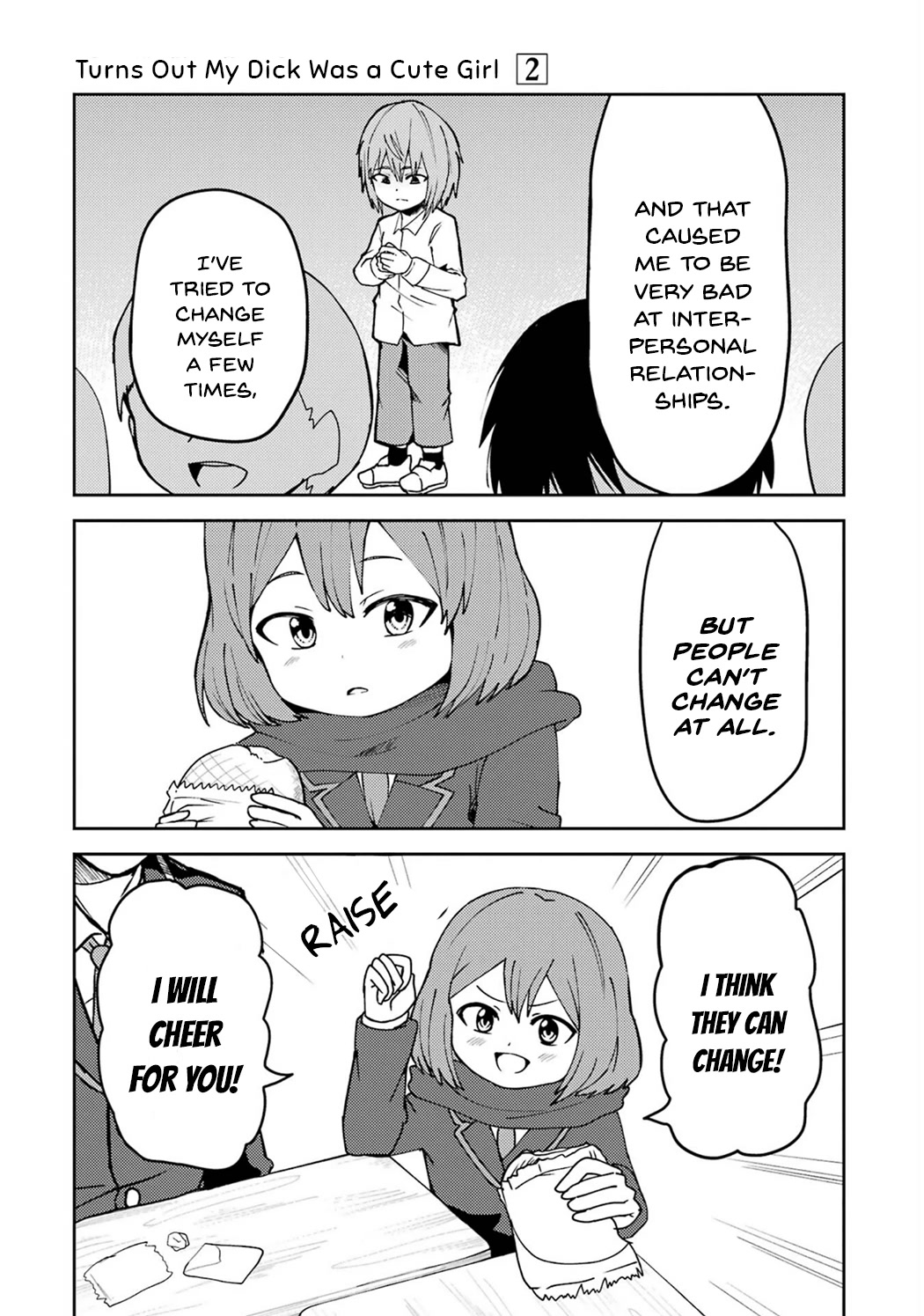 Turns Out My Dick Was a Cute Girl chapter 20 page 9