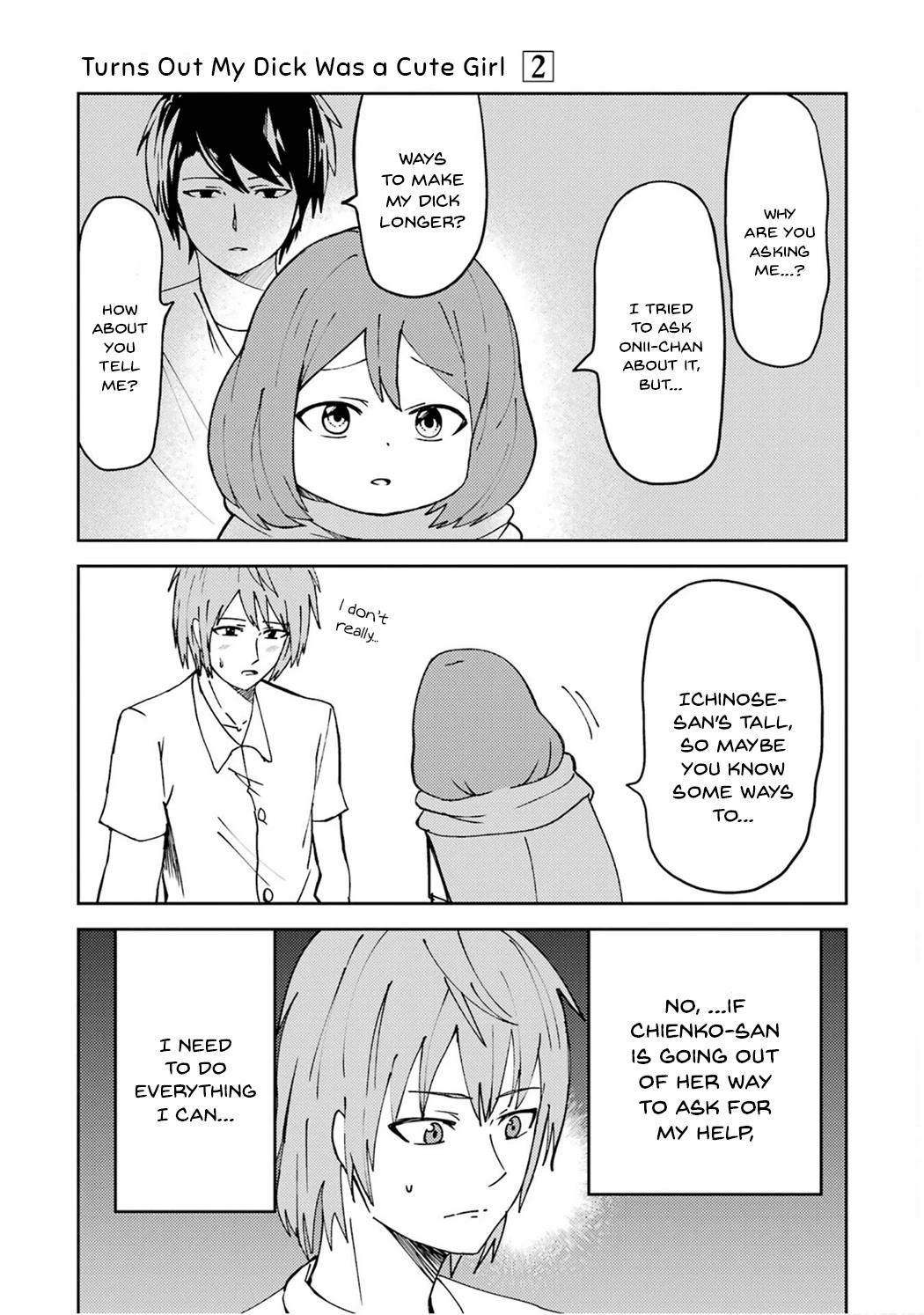 Turns Out My Dick Was a Cute Girl chapter 22 page 3