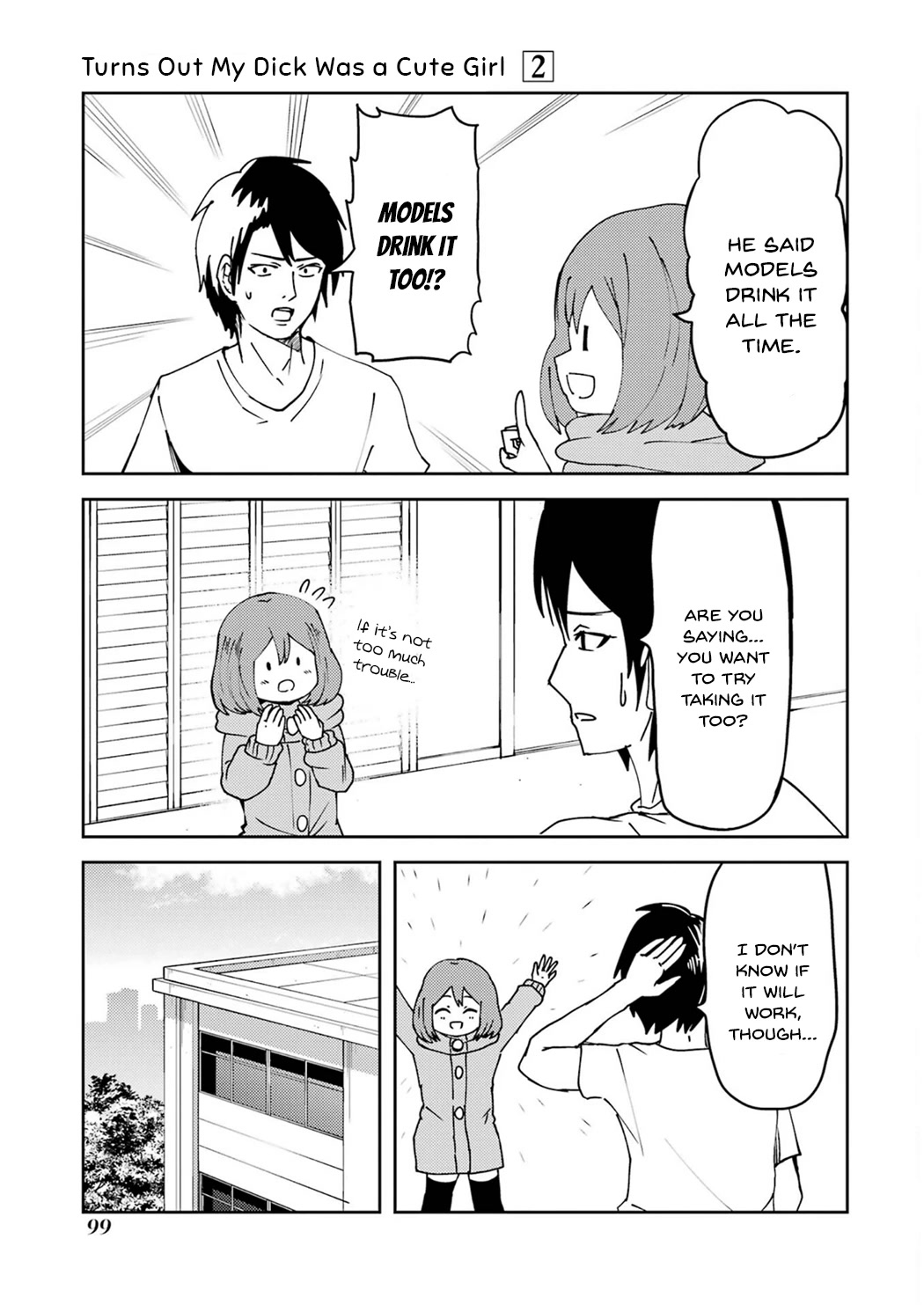 Turns Out My Dick Was a Cute Girl chapter 22 page 7