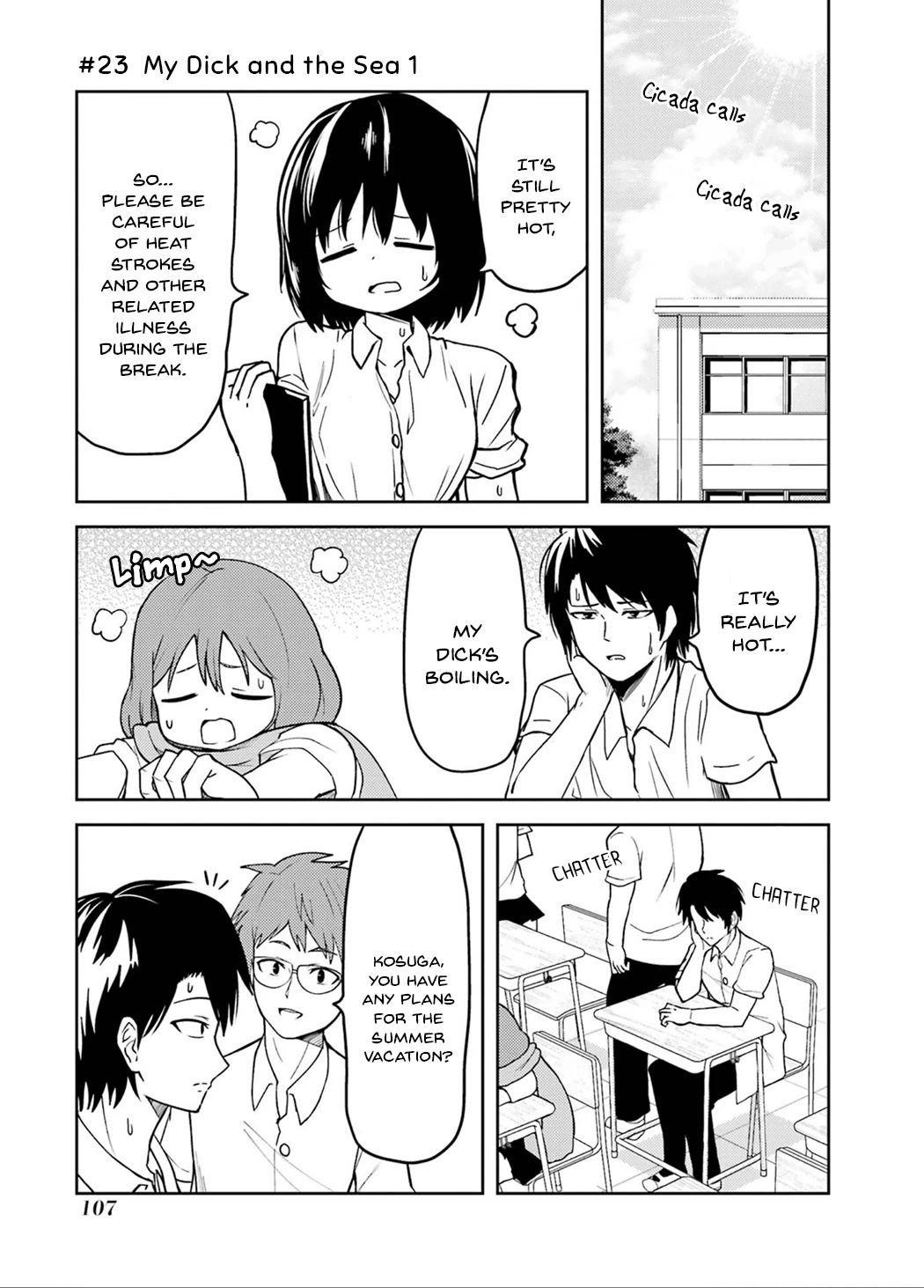 Turns Out My Dick Was a Cute Girl chapter 23 page 1