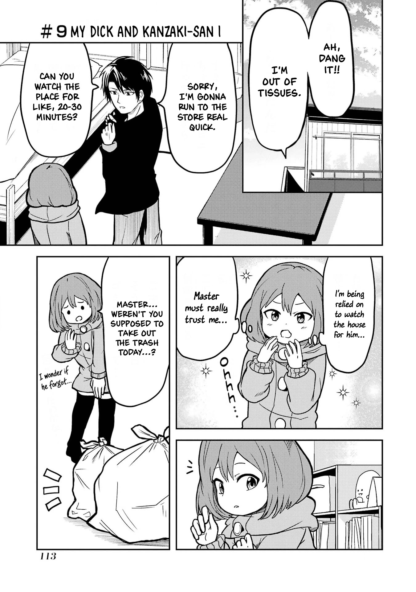 Turns Out My Dick Was a Cute Girl chapter 9 page 1