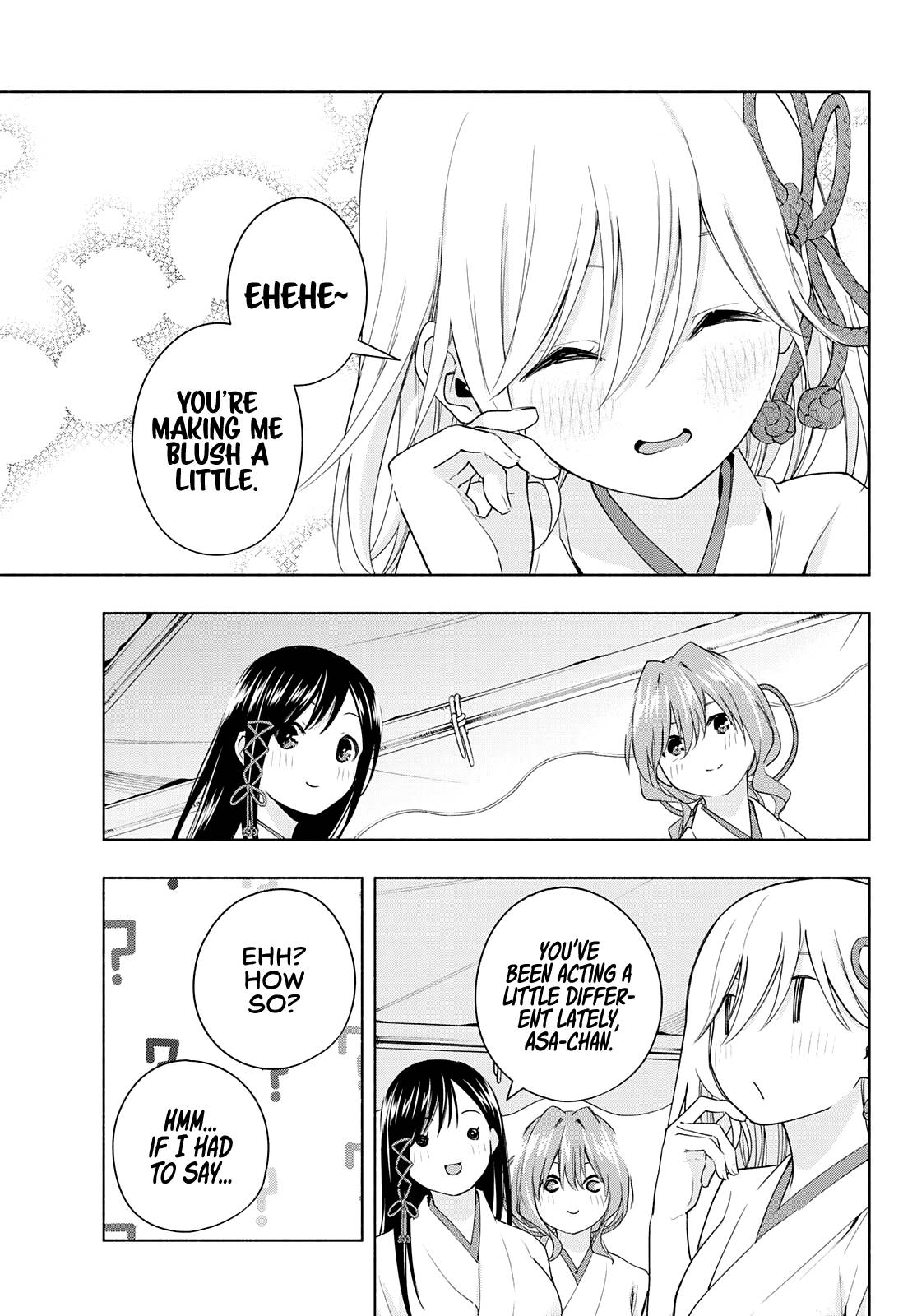 Tying the Knot with an Amagami Sister chapter 48 page 12