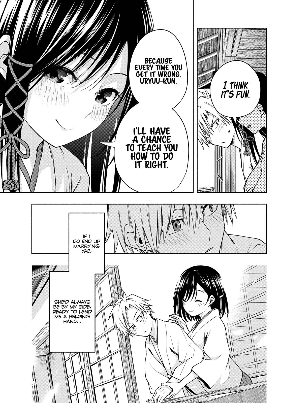 Tying the Knot with an Amagami Sister chapter 55 page 8