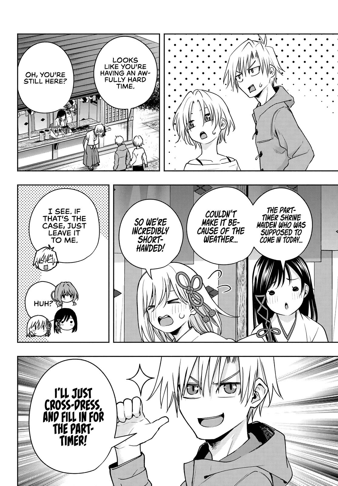 Tying the Knot with an Amagami Sister chapter 79 page 15