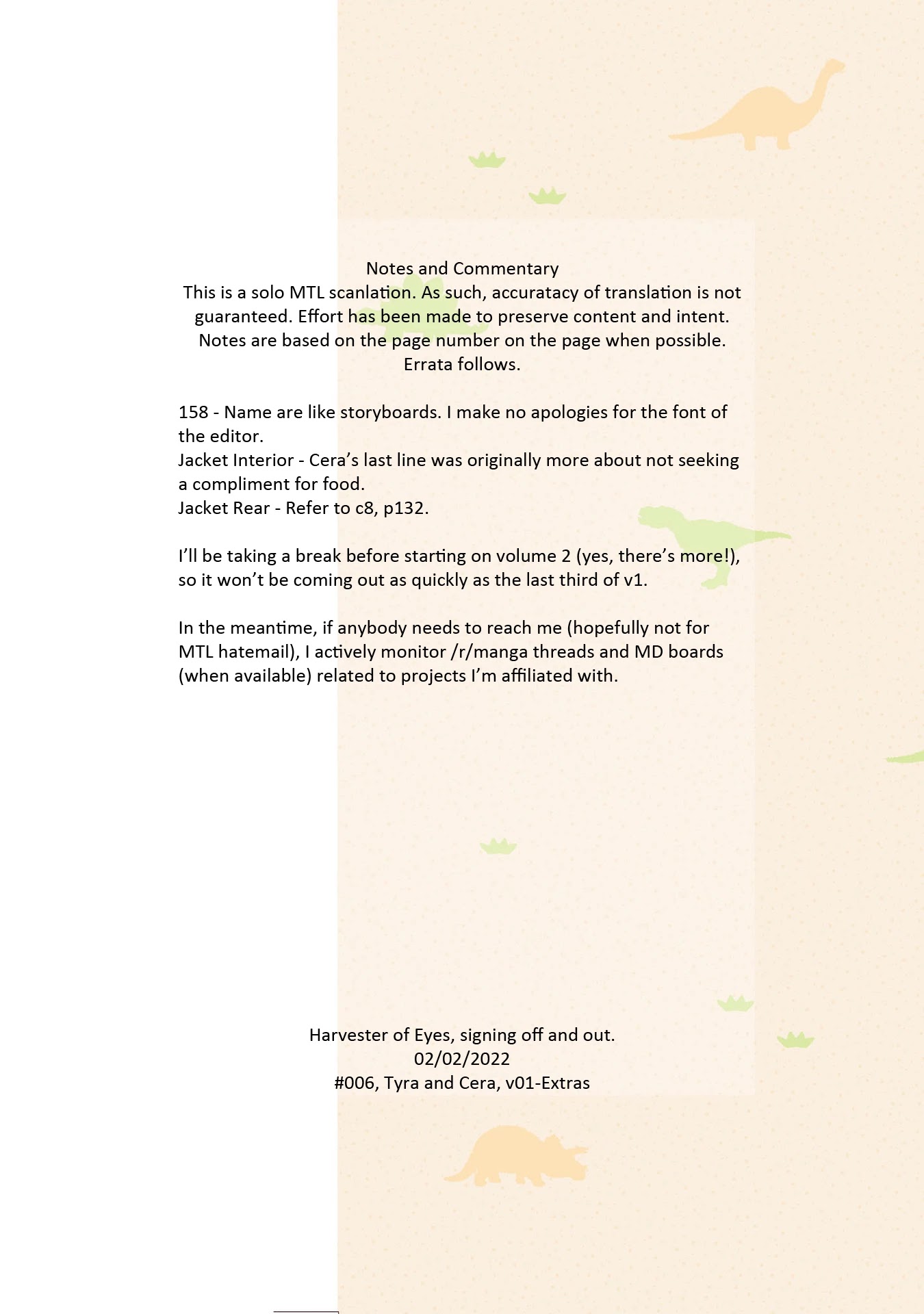 Tyra & Cera chapter 9.5 page 20