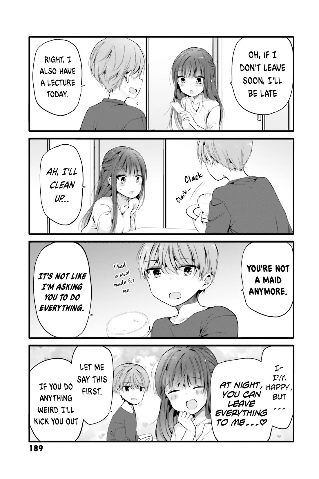 Uchi no Hentai Maid ni Osowareteru chapter 101 page 4