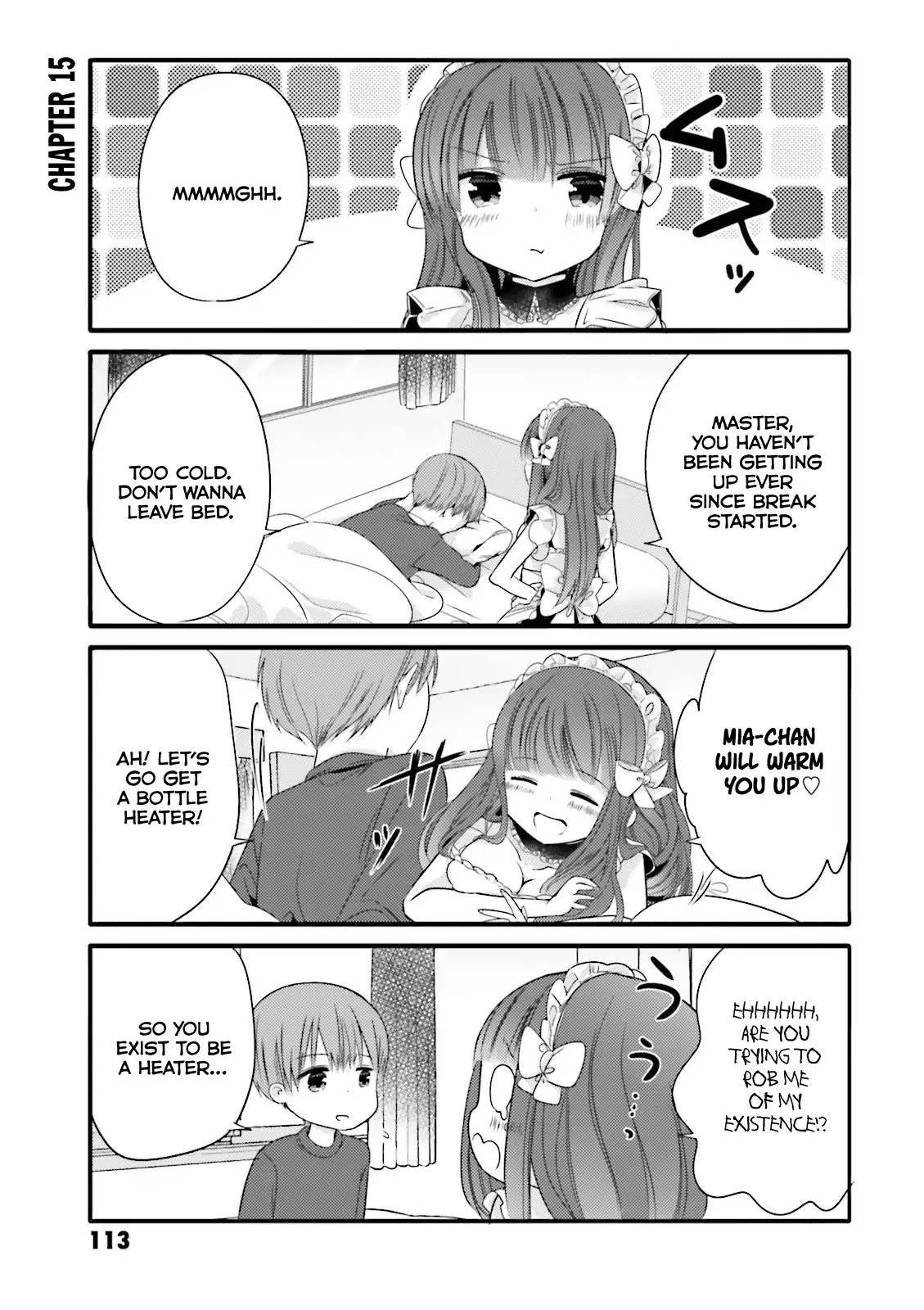 Uchi no Hentai Maid ni Osowareteru chapter 15 page 1