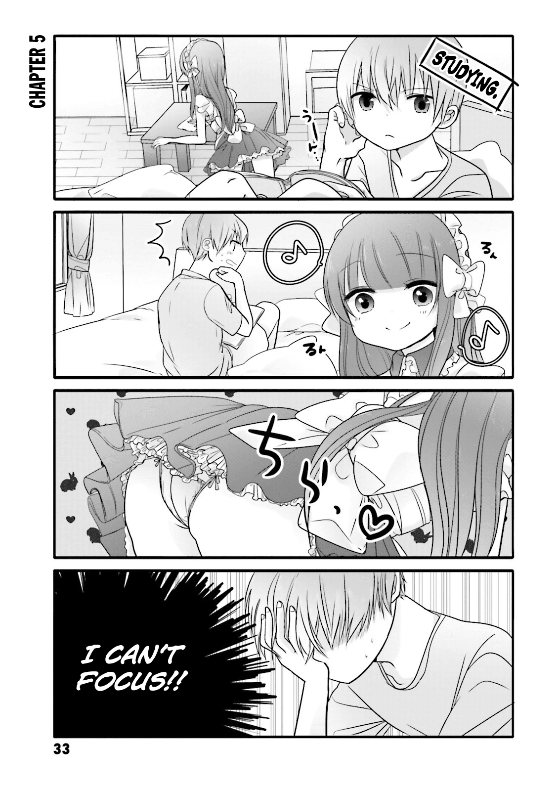 Uchi no Hentai Maid ni Osowareteru chapter 5 page 1