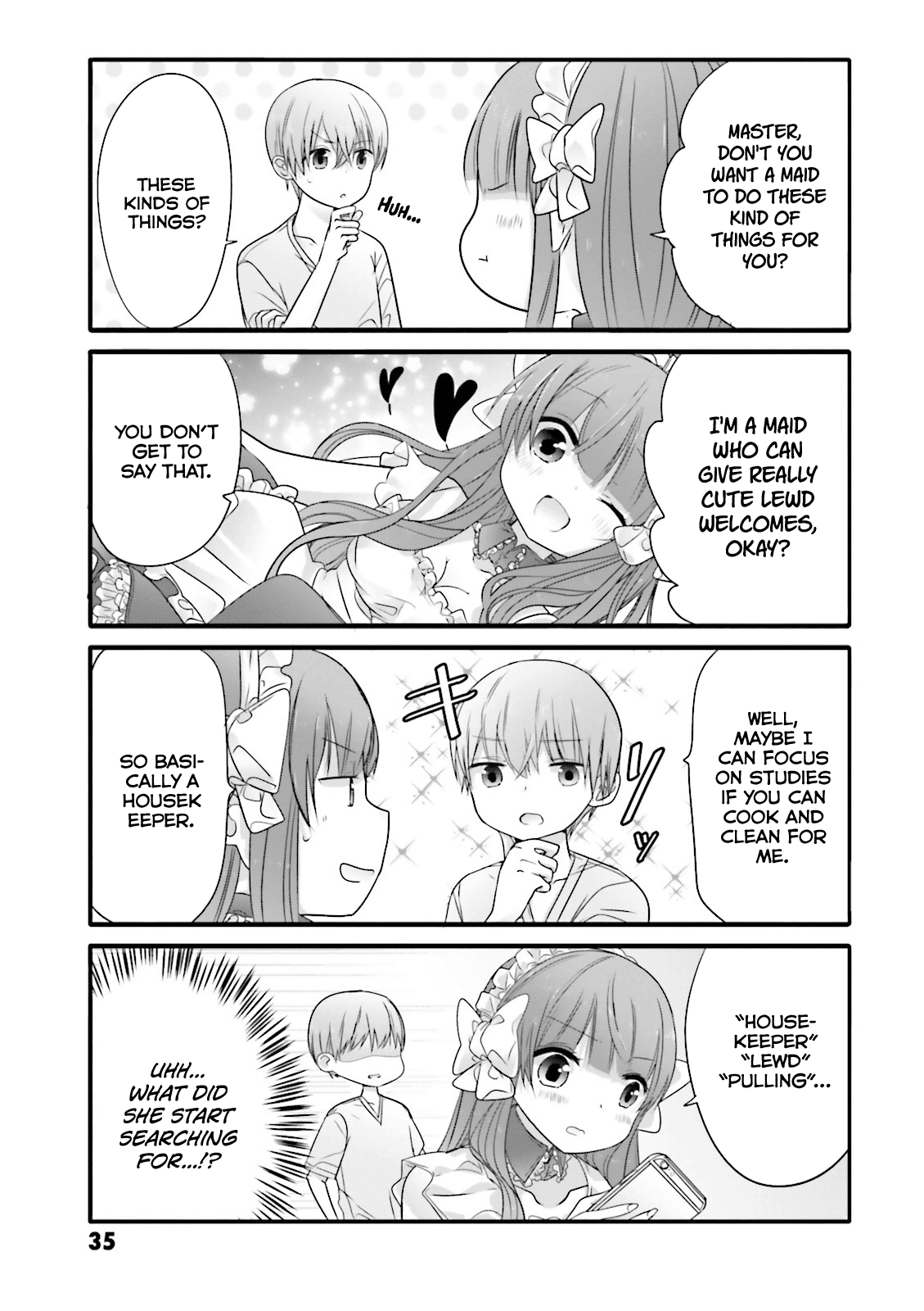 Uchi no Hentai Maid ni Osowareteru chapter 5 page 3