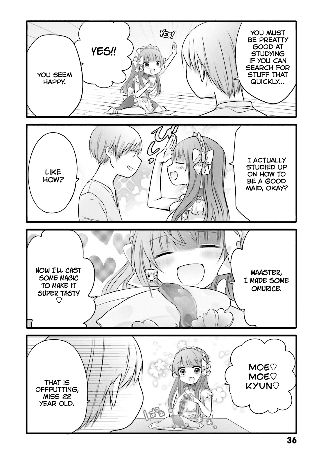 Uchi no Hentai Maid ni Osowareteru chapter 5 page 4