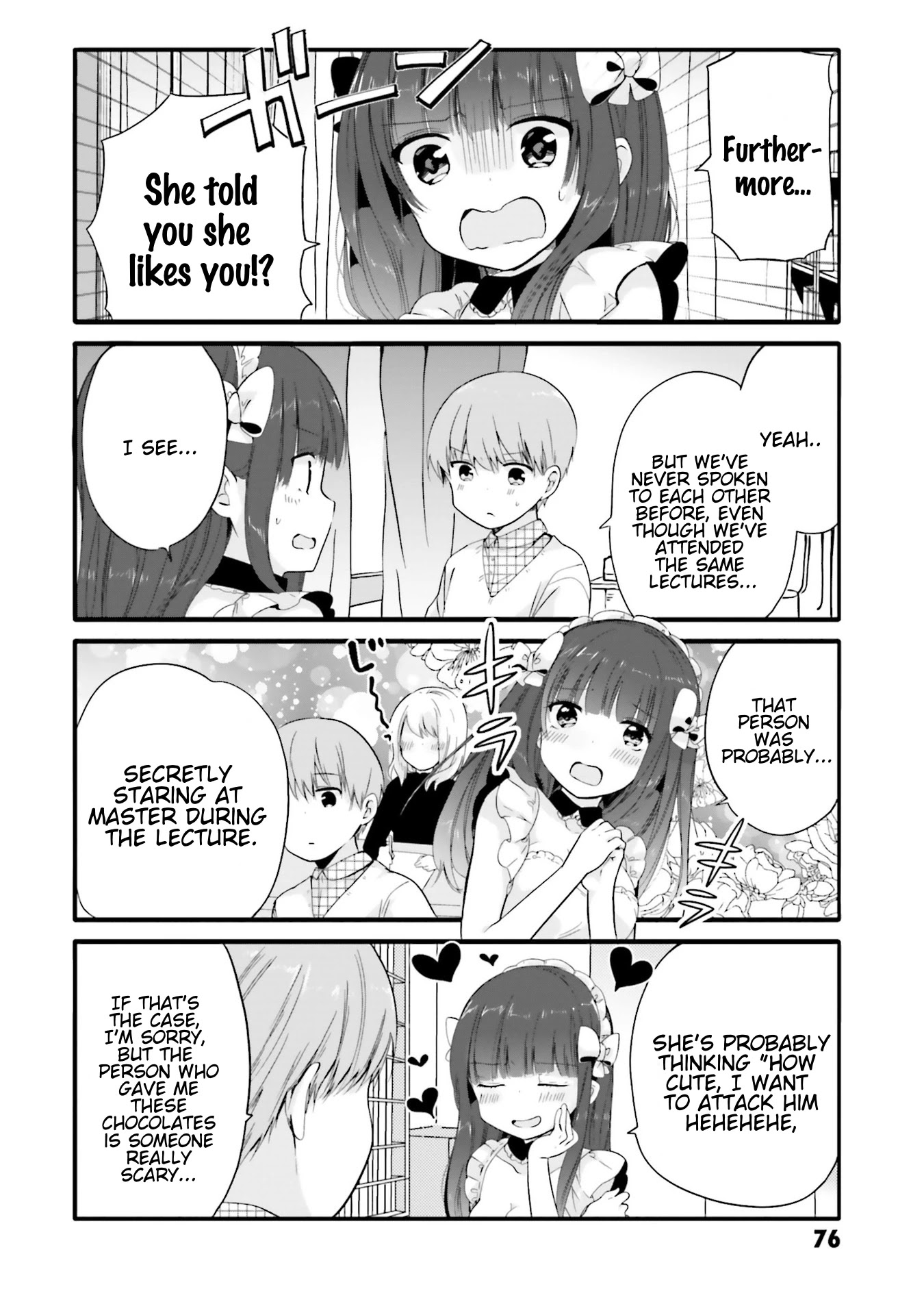 Uchi no Hentai Maid ni Osowareteru chapter 66 page 3