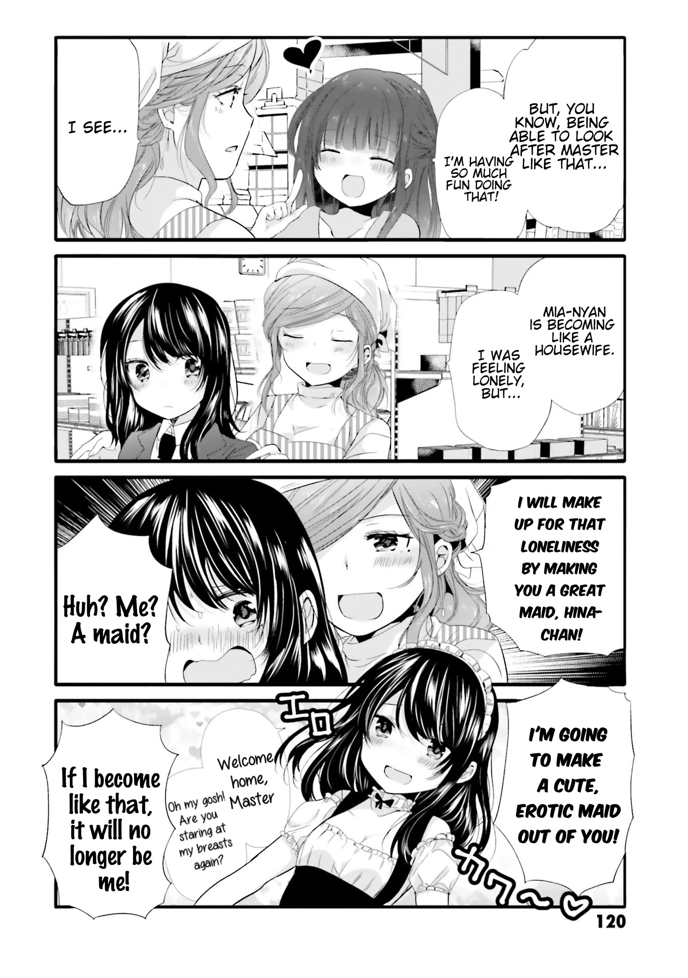 Uchi no Hentai Maid ni Osowareteru chapter 71 page 7