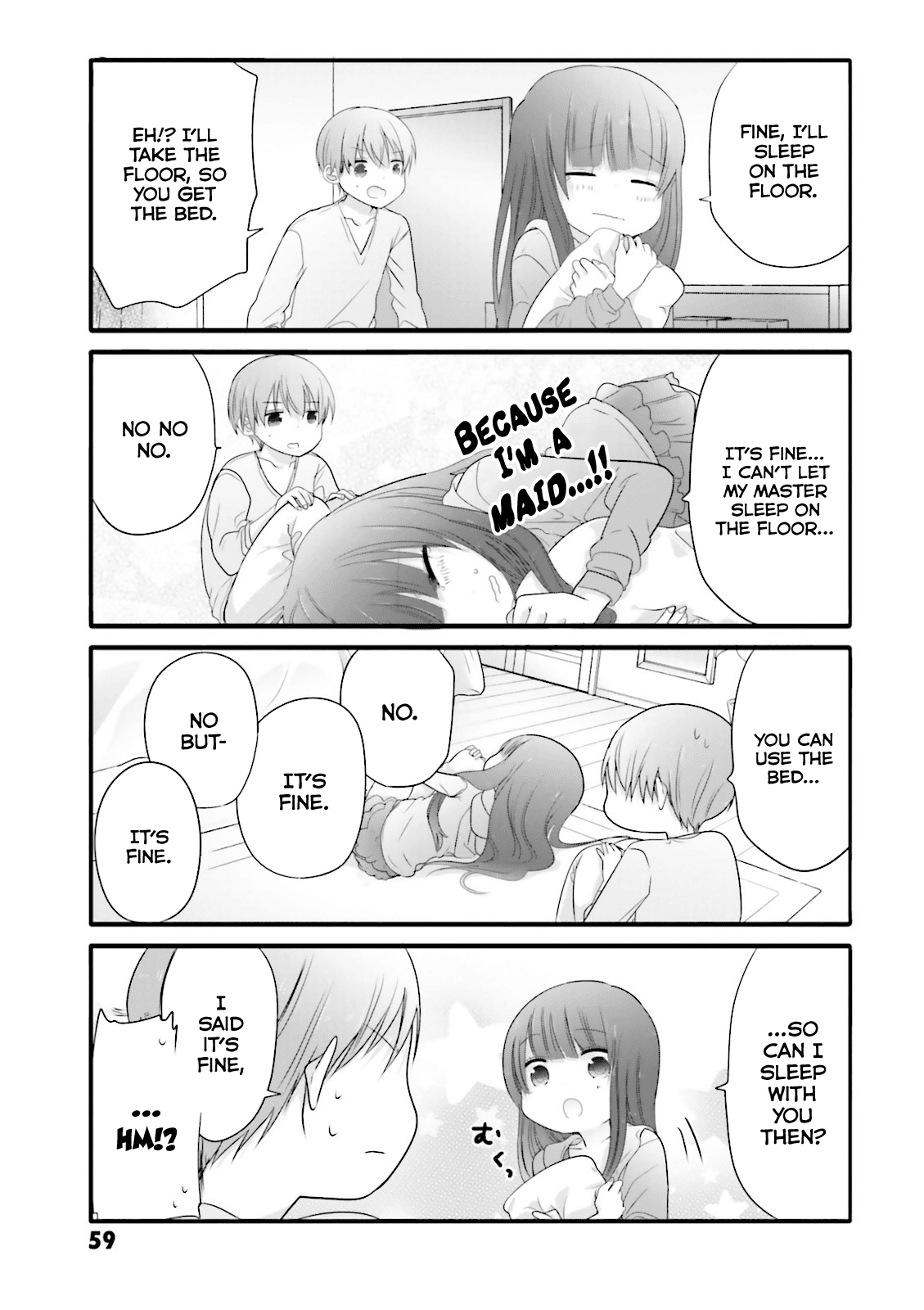 Uchi no Hentai Maid ni Osowareteru chapter 8 page 3