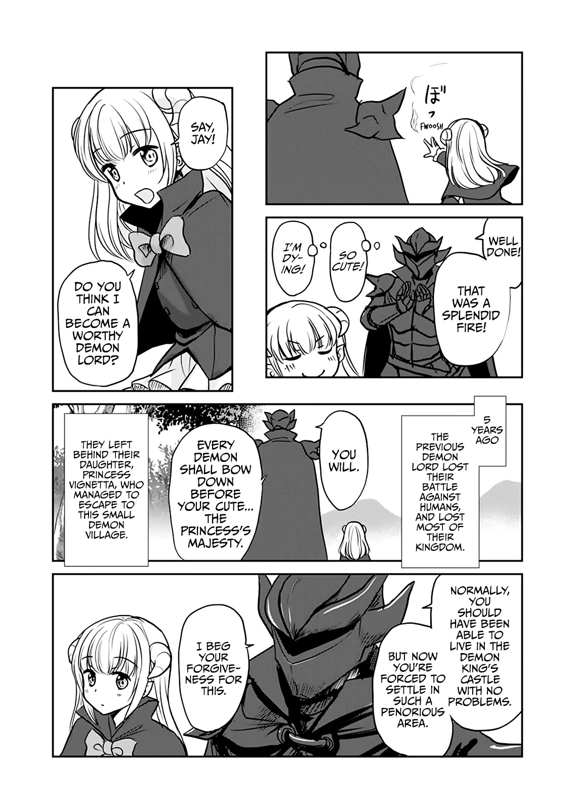 Uchi no Maou ga Tenshi de tsurai chapter 1 page 2