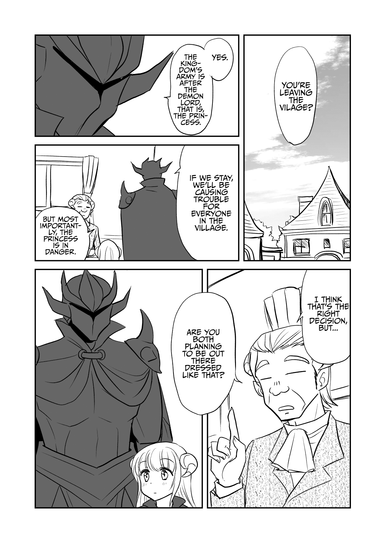 Uchi no Maou ga Tenshi de tsurai chapter 12 page 2