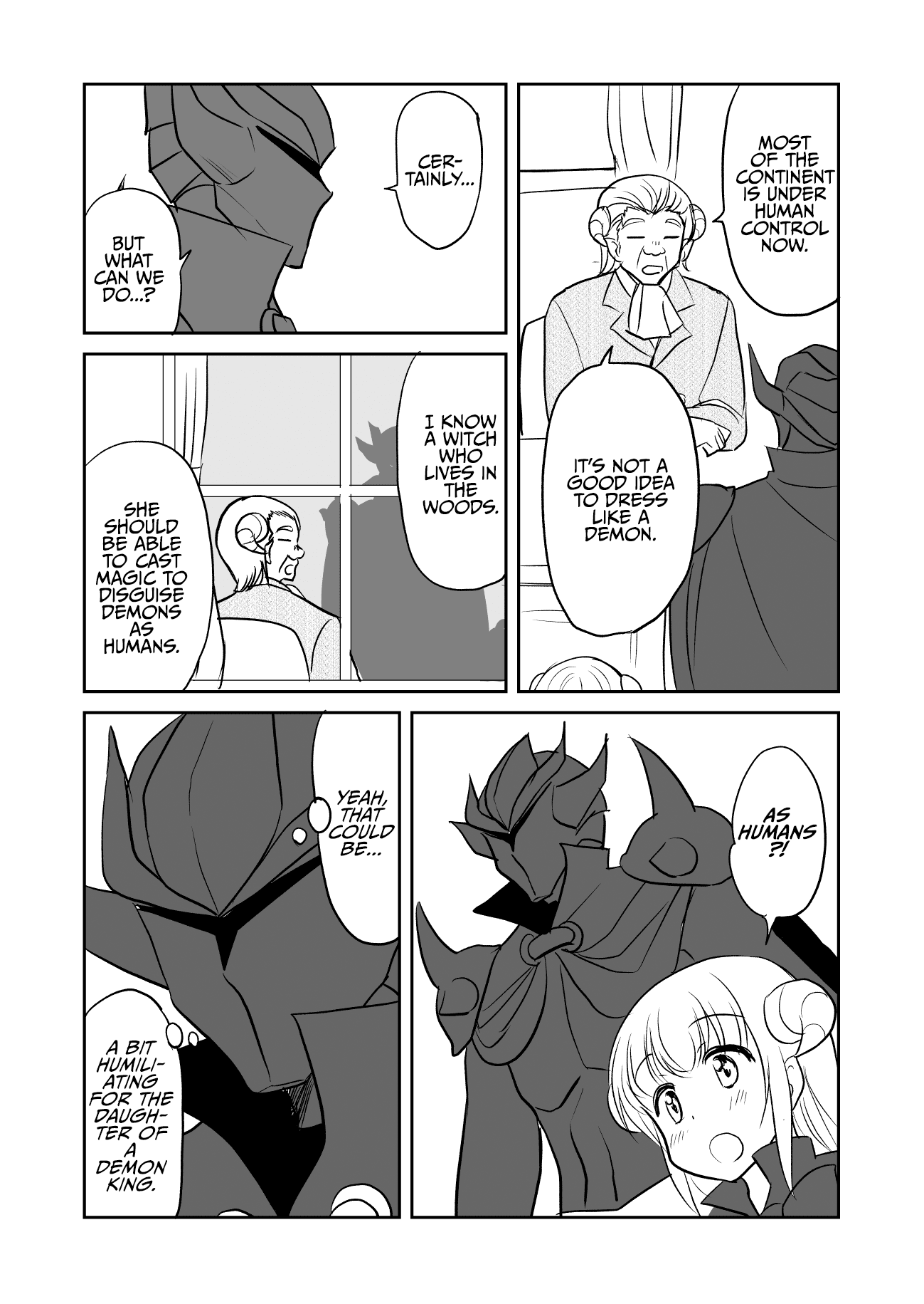 Uchi no Maou ga Tenshi de tsurai chapter 12 page 3