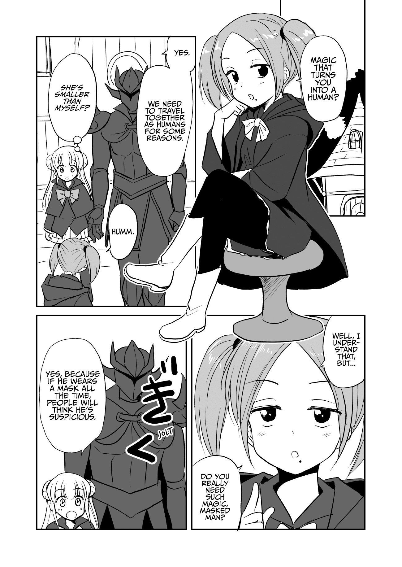 Uchi no Maou ga Tenshi de tsurai chapter 13 page 1
