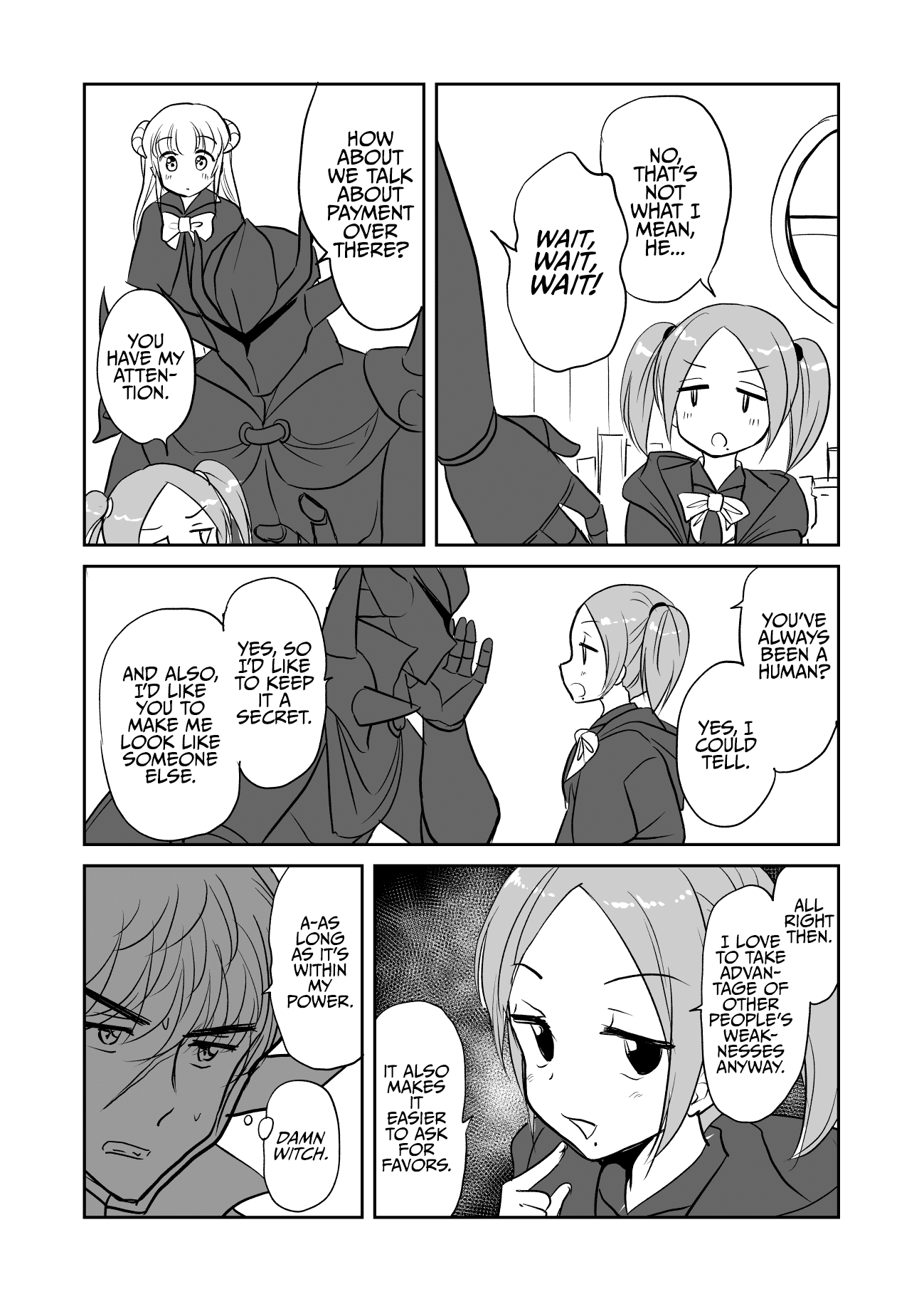 Uchi no Maou ga Tenshi de tsurai chapter 13 page 2