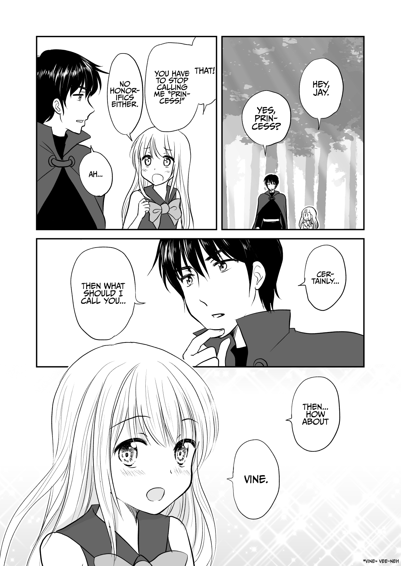 Uchi no Maou ga Tenshi de tsurai chapter 14 page 1