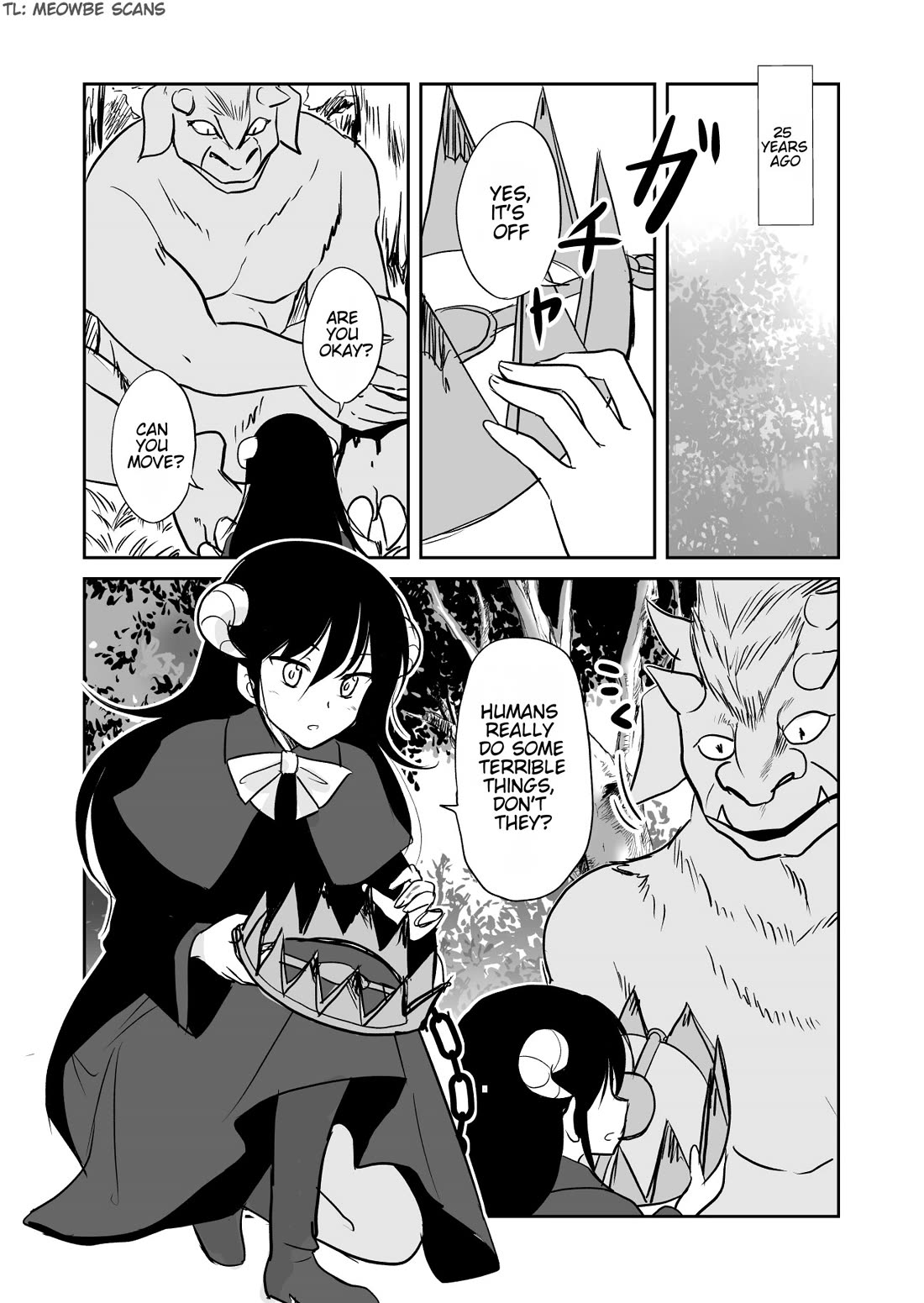 Uchi no Maou ga Tenshi de tsurai chapter 16 page 1