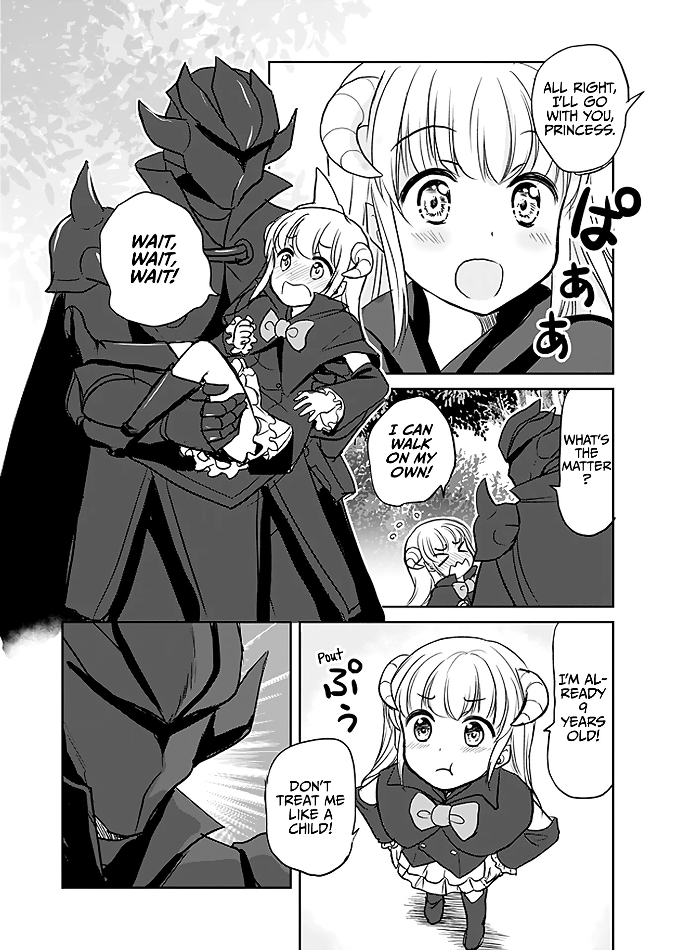 Uchi no Maou ga Tenshi de tsurai chapter 4 page 2