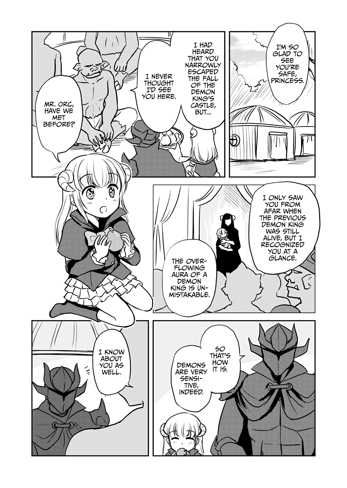 Uchi no Maou ga Tenshi de tsurai chapter 5 page 1