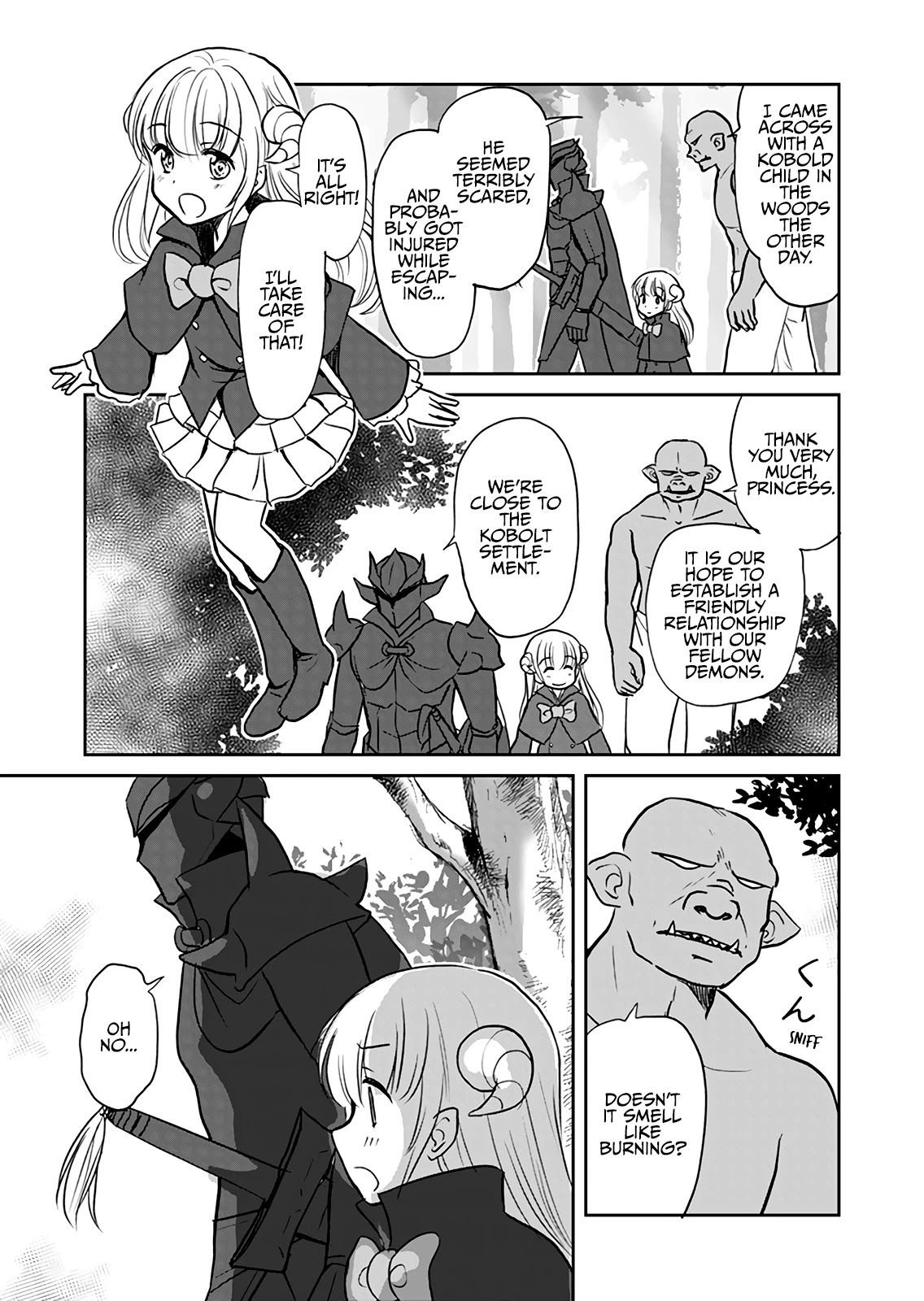Uchi no Maou ga Tenshi de tsurai chapter 7 page 1