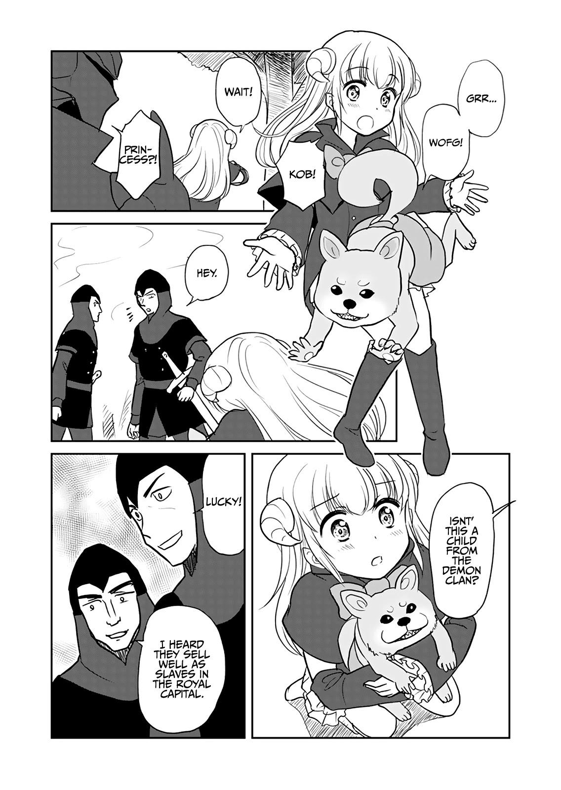 Uchi no Maou ga Tenshi de tsurai chapter 8 page 1