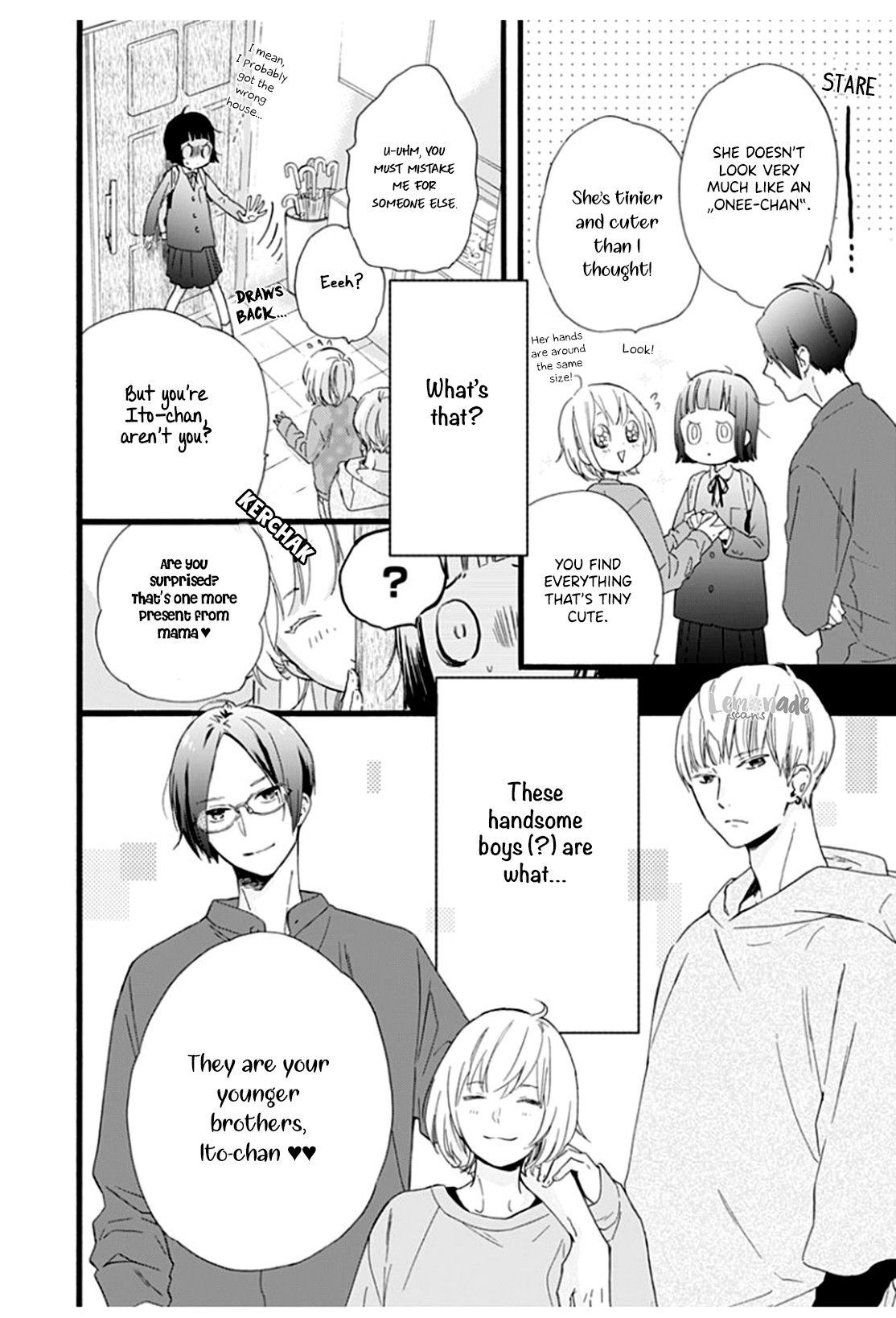 Uchi no Otouto-domo ga sumimasen chapter 1 page 12