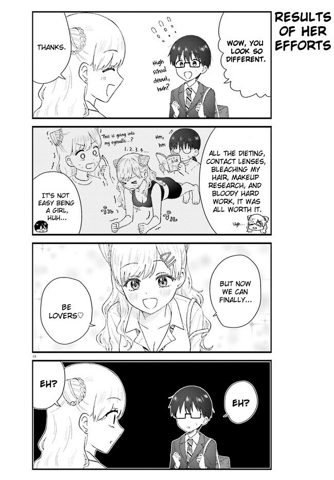 Uchida-san wa Zettai ni Gyaru Janai! chapter 1 page 4