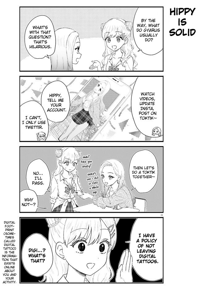 Uchida-san wa Zettai ni Gyaru Janai! chapter 1 page 9