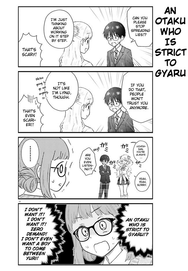 Uchida-san wa Zettai ni Gyaru Janai! chapter 3 page 8