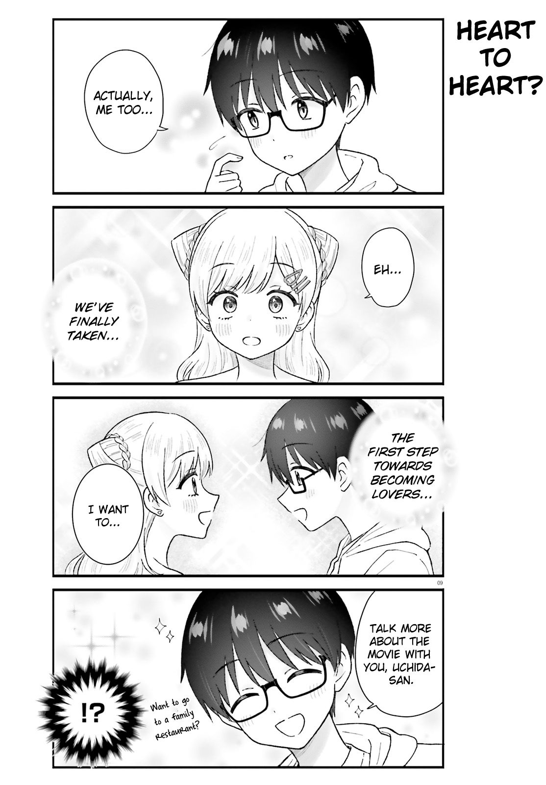 Uchida-san wa Zettai ni Gyaru Janai! chapter 4 page 9